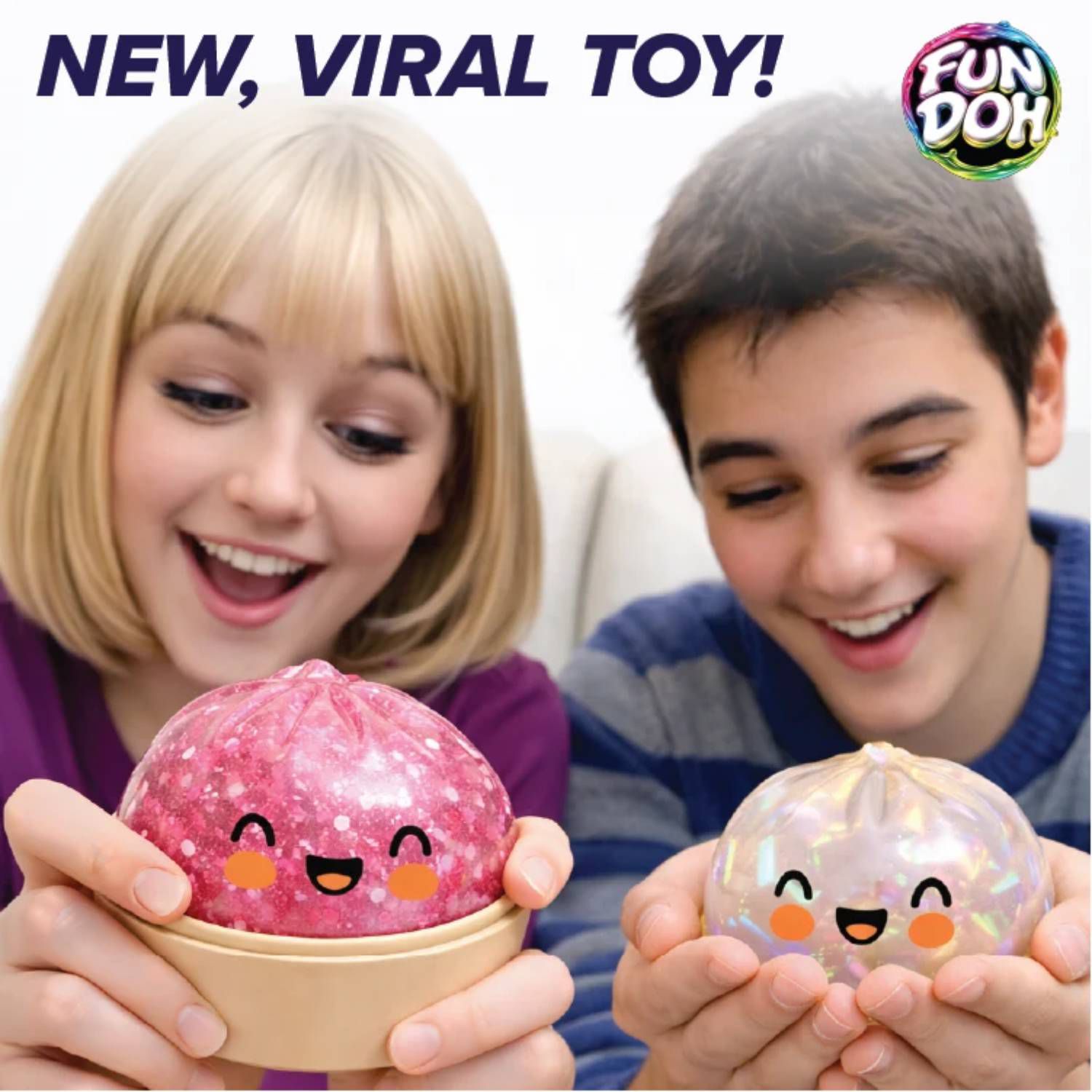 Fun Doh Squishy Mystery Dumpling Toy product image