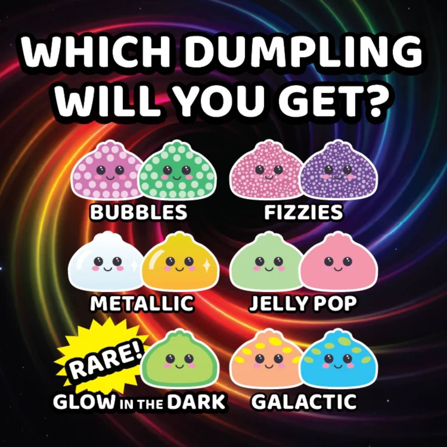 Fun Doh Squishy Mystery Dumpling Toy product image
