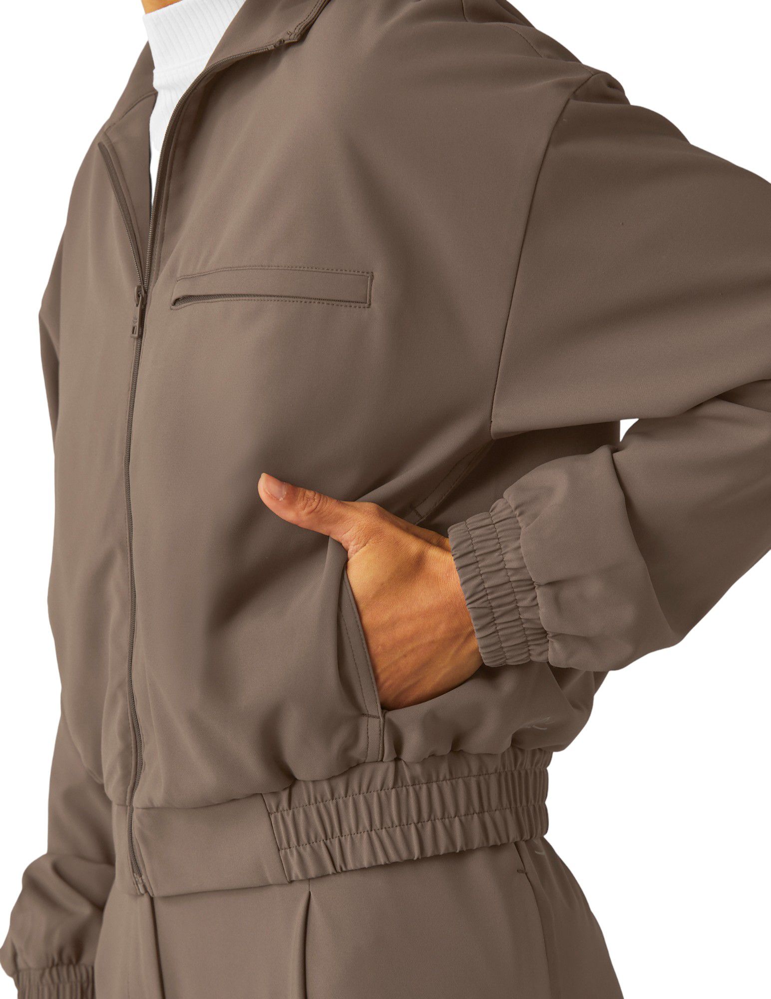 Beyond Yoga Women's Status Pocket Cropped Jacket product image