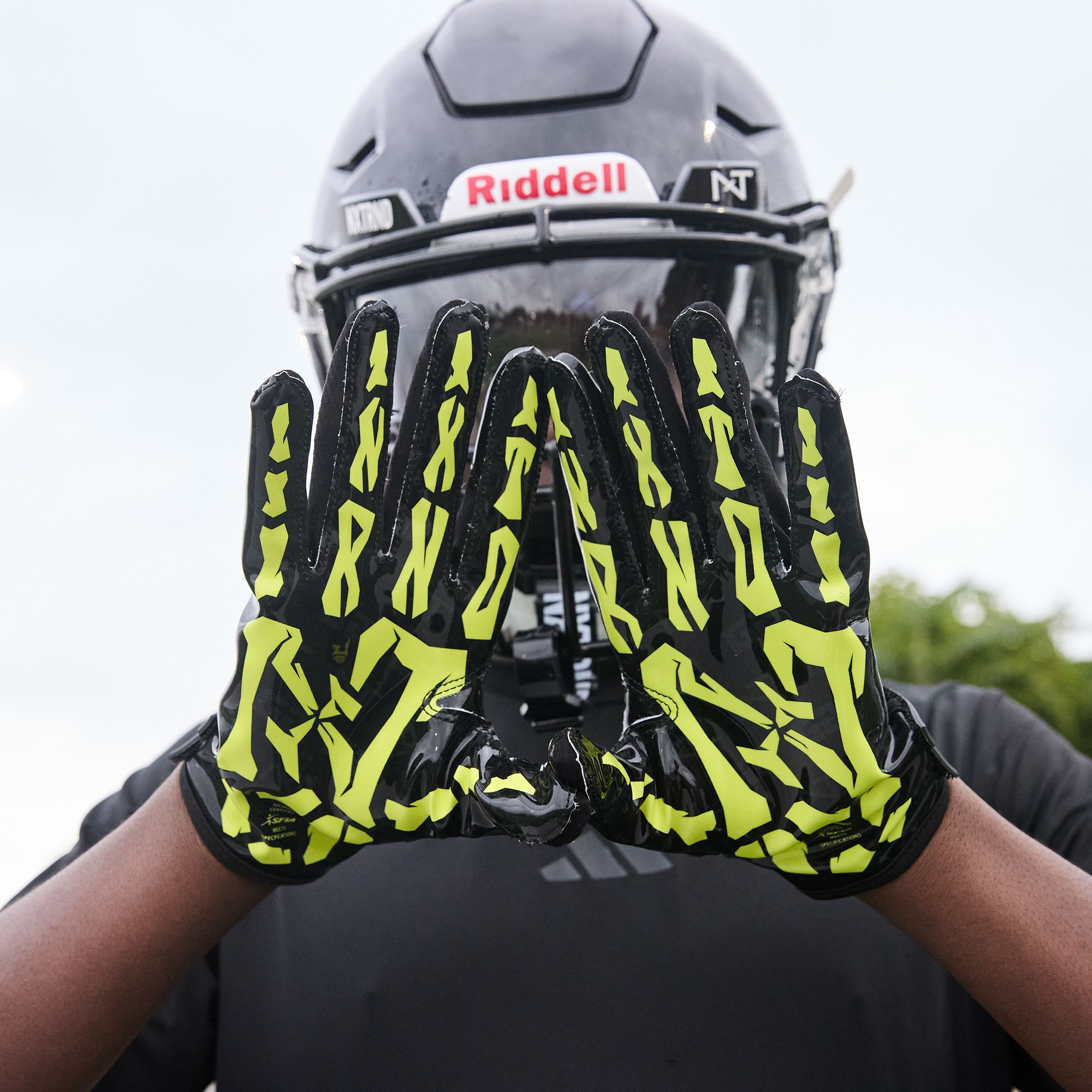 NXTRND Adult G2 Pro Skeleton Football Gloves product image