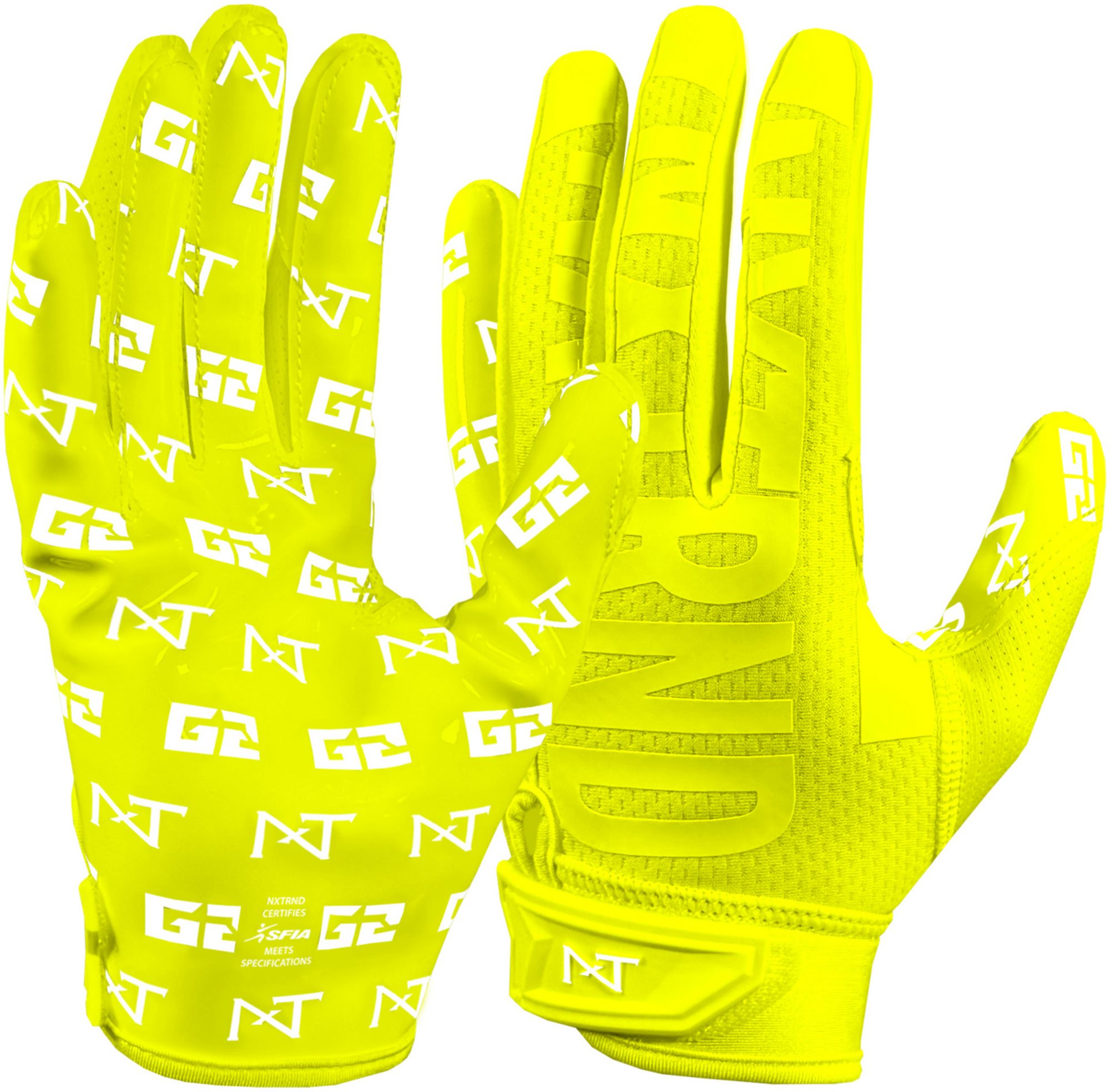 NXTRND Adult G2 Pro Neon Fotball Gloves product image
