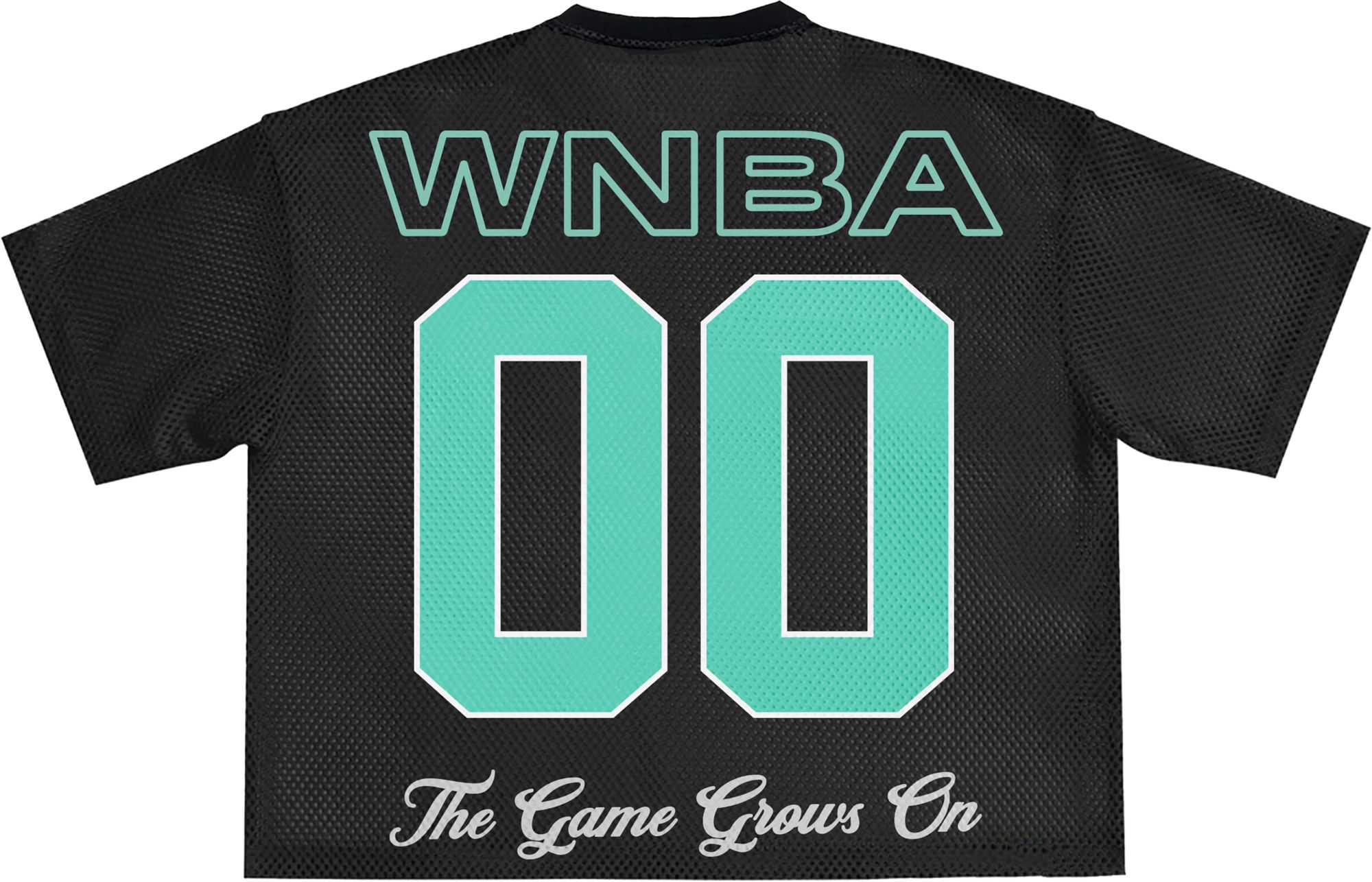 round21 Adult New York Liberty Black Sporty Mesh Top product image