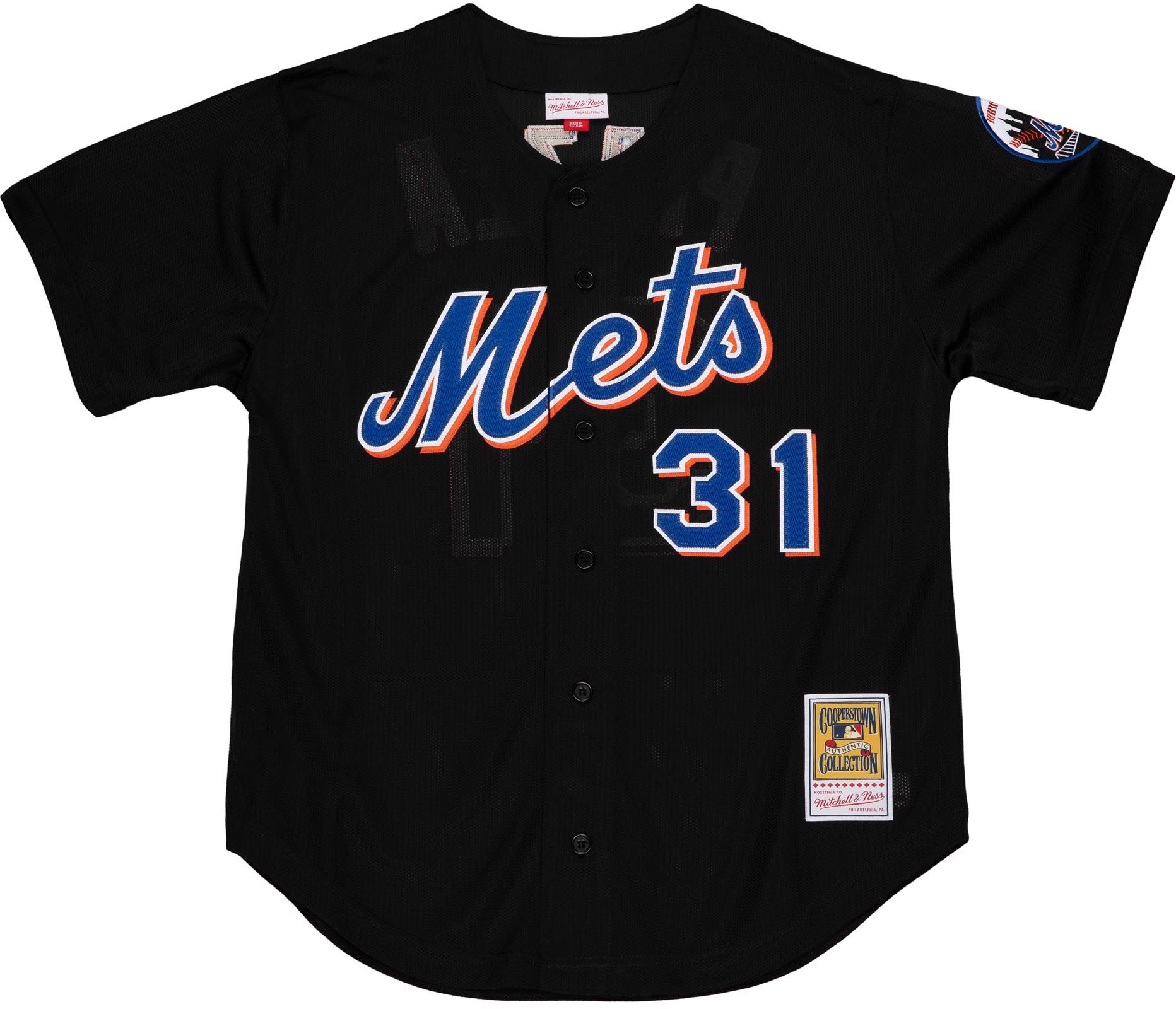 Mitchell & Ness Men's New York Mets Mike Piazza # 31 Baseball Jersey product image