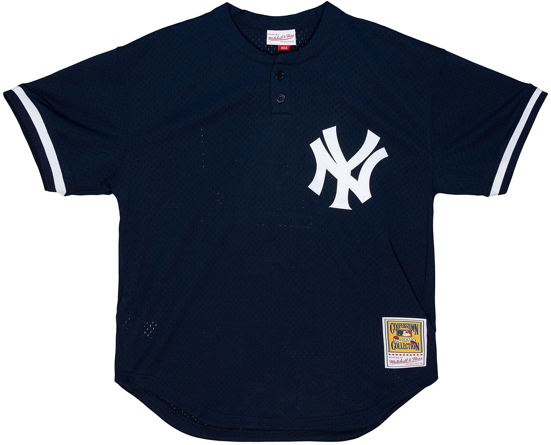 Mitchell & Ness Men's New York Yankees Mariano Rivera #42 Navy Batting Practice Baseball Jersey product image