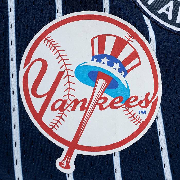 Mitchell & Ness x MLB Yankees Logo 2 Navy T-Shirt