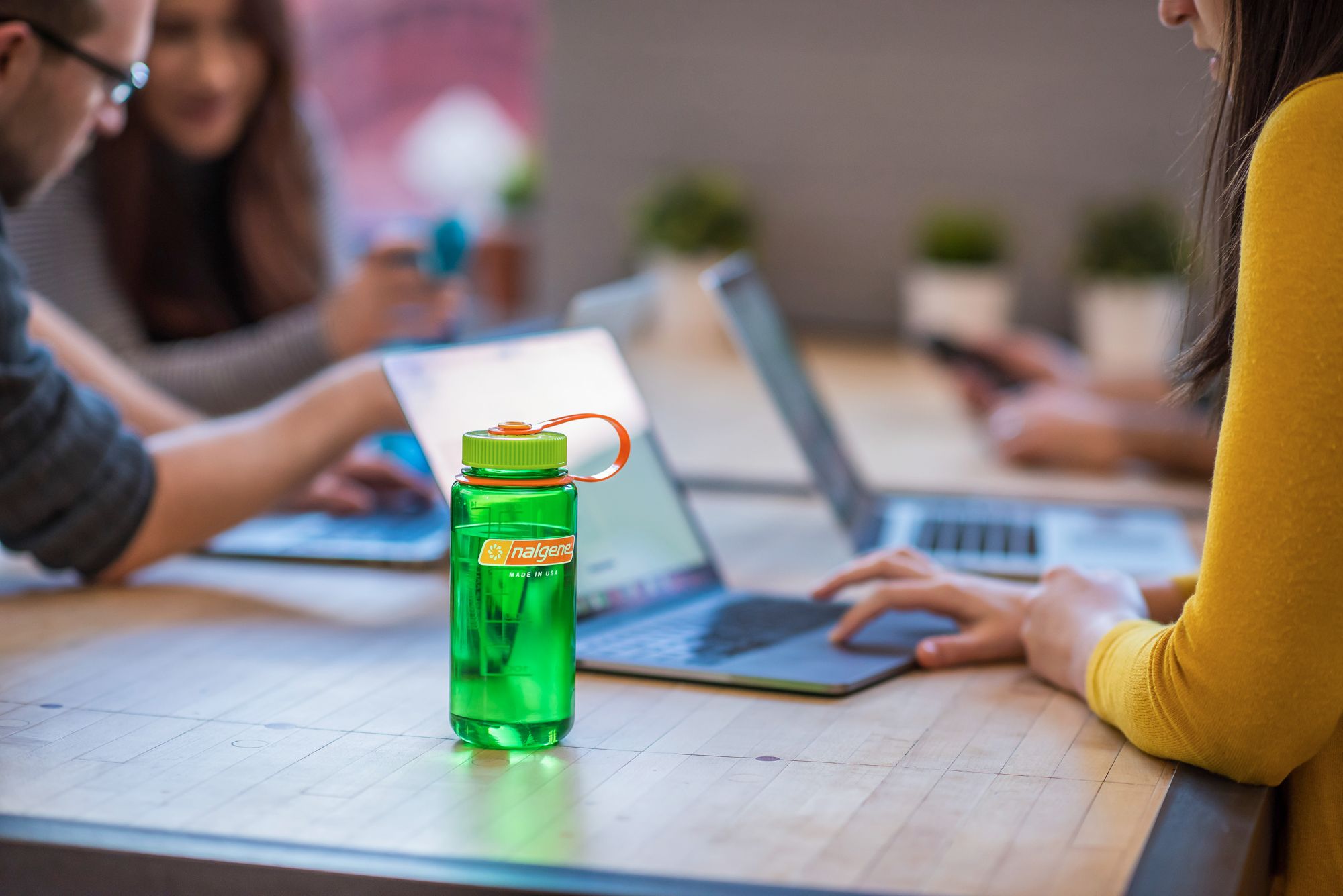 Nalgene 16oz Wide Mouth Sustain Water Bottle product image