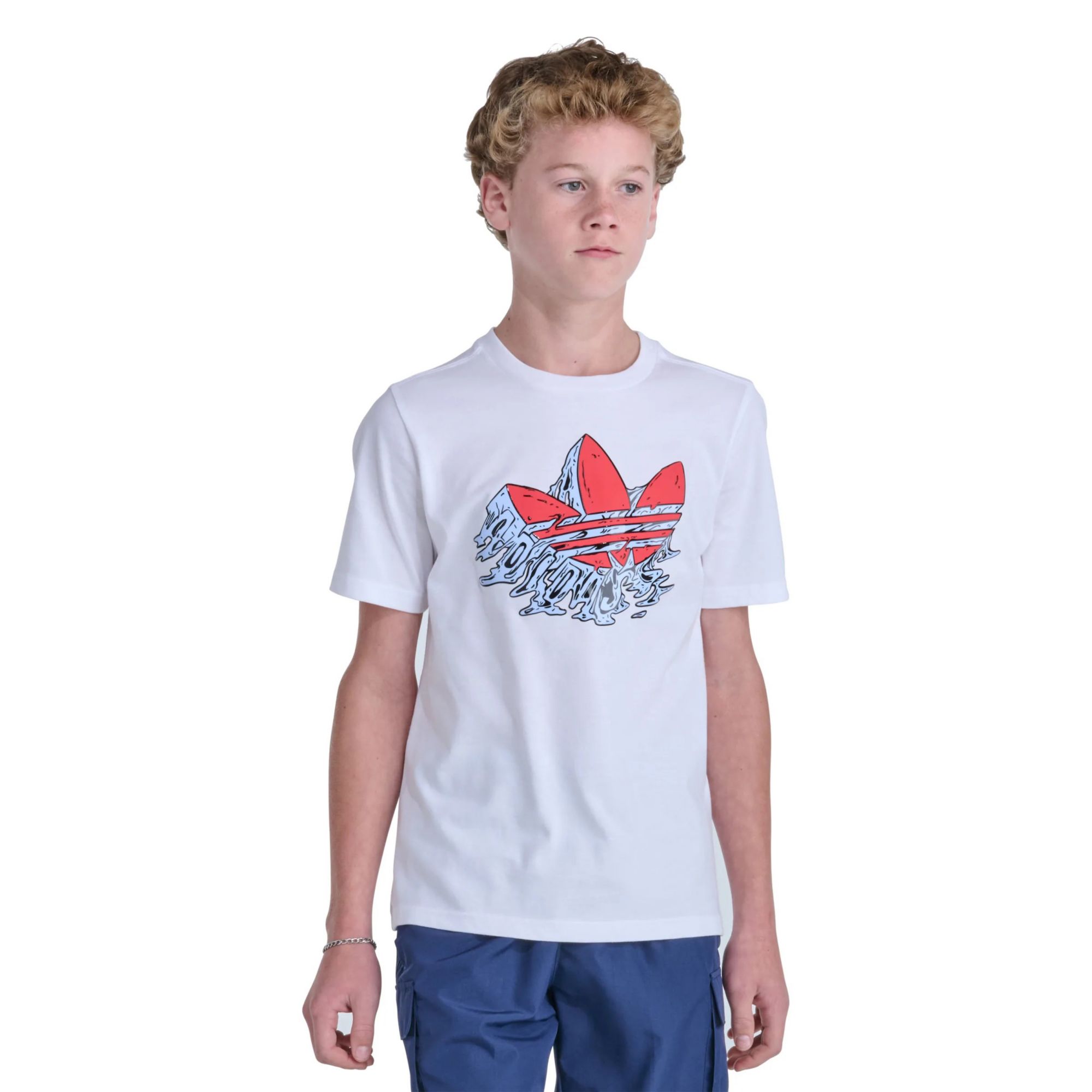 adidas Youth Originals Short Sleeve Gum Logo Graphic Tee product image