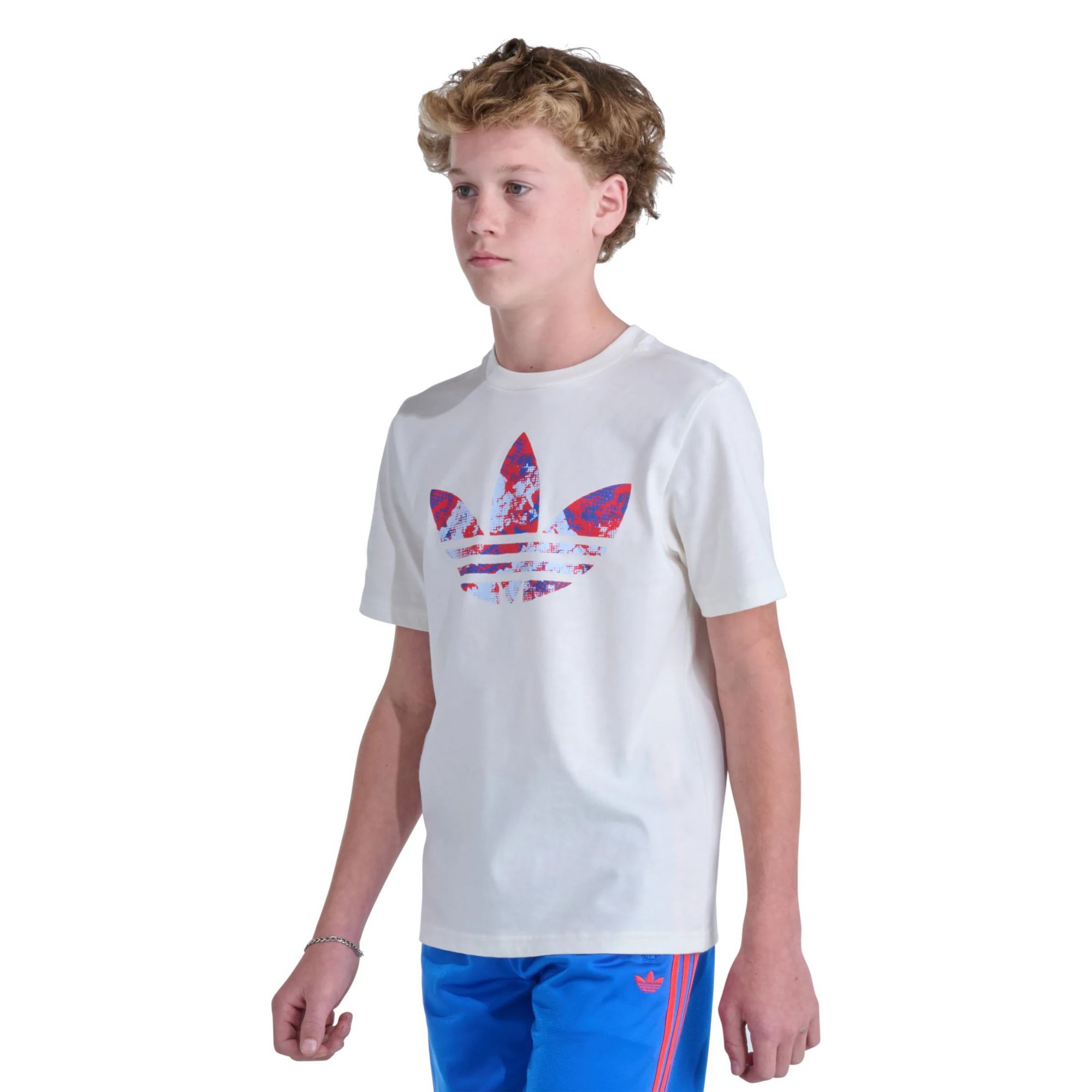 adidas Youth Originals Halftone Camo Logo Graphic Tee product image