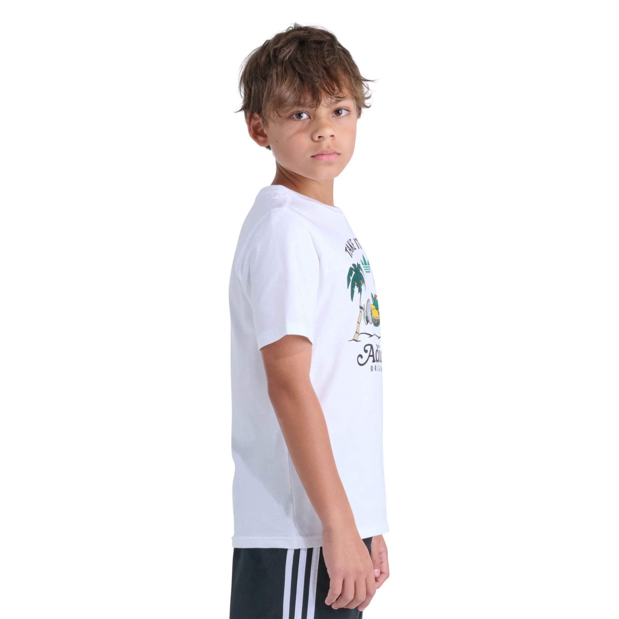 adidas Kids' Shoe Box Heather Graphic Tee product image