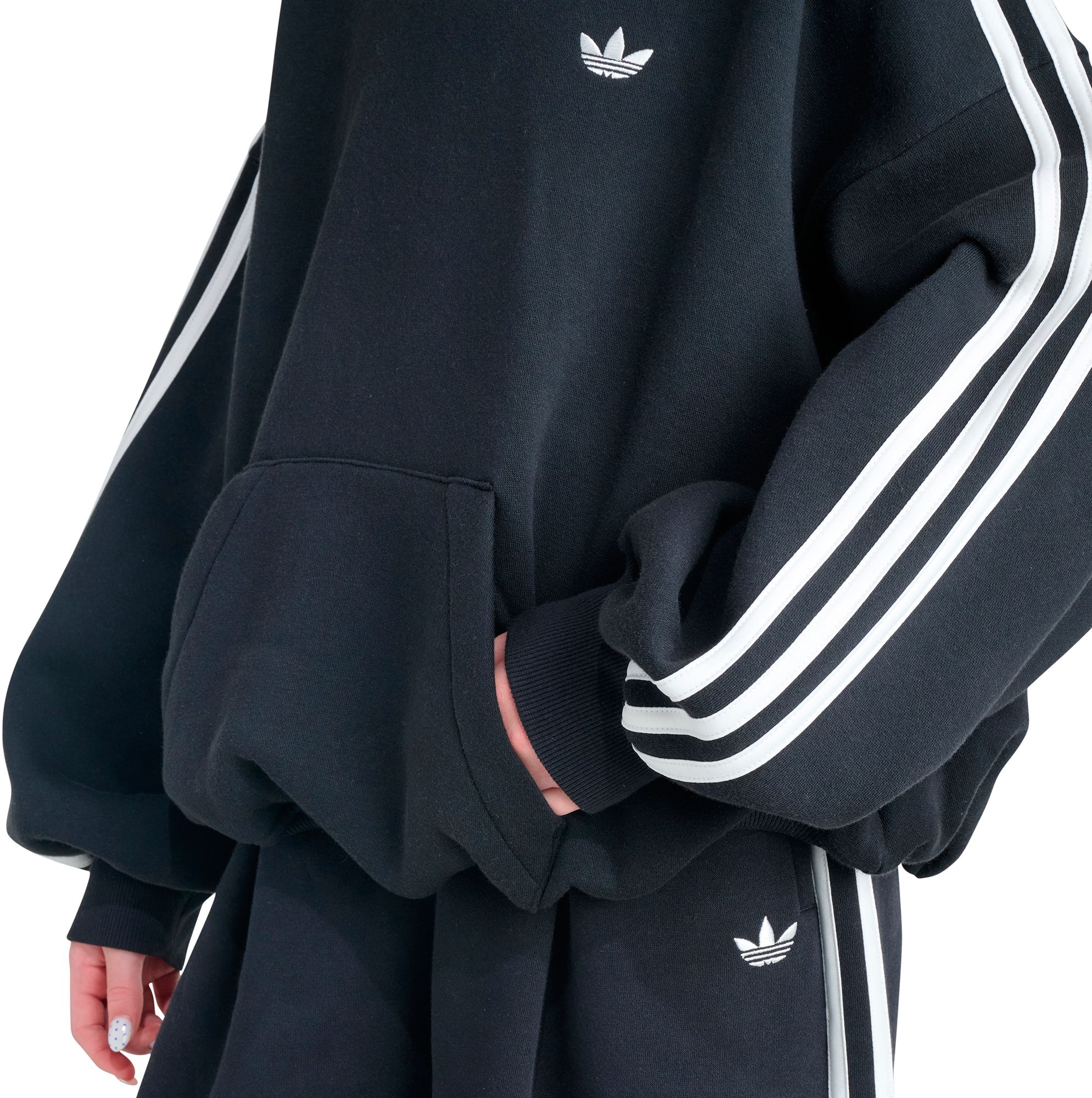 adidas Girls' Originals Bubble Hem Hoodie product image