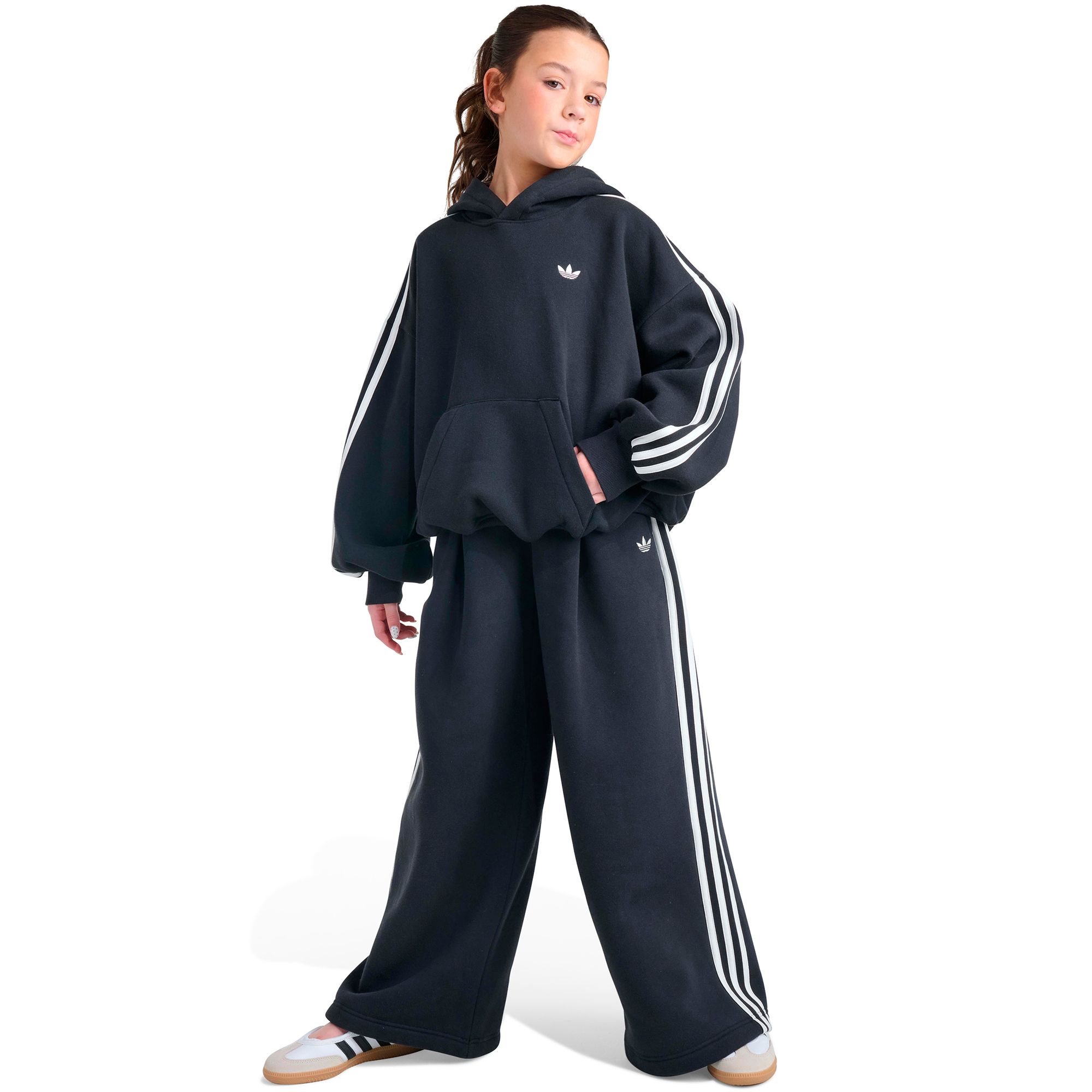 adidas Girls' Originals Bubble Hem Hoodie product image