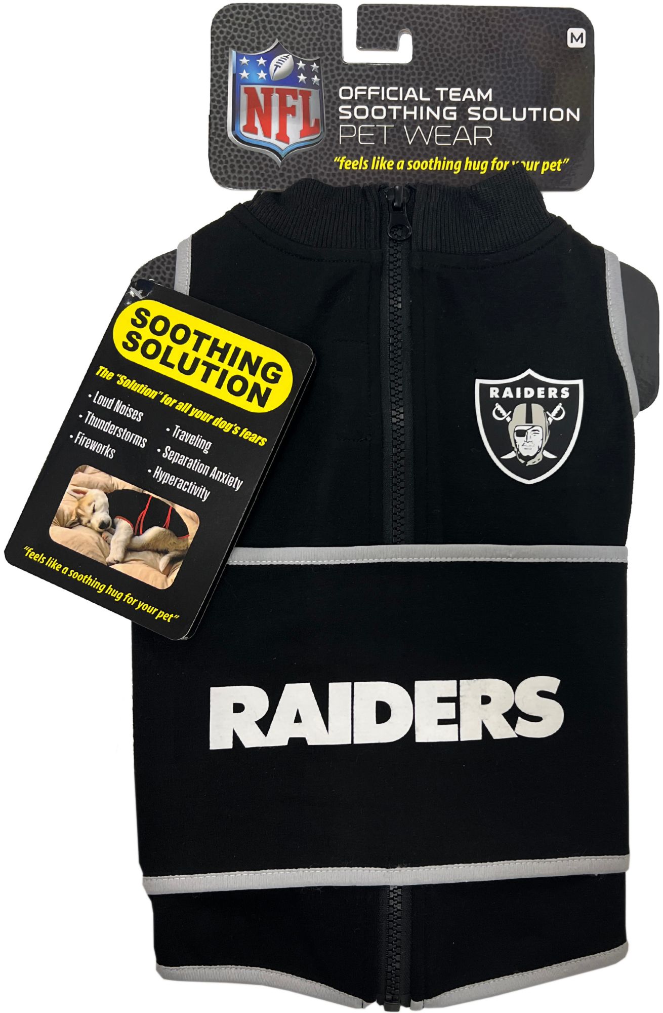 Pets First Las Vegas Raiders Soothing Vest product image