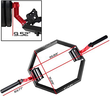 CAP Barbell Olympic Super Trap/Shrug/Deadlift Bar product image
