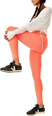 Free People, Pants & Jumpsuits, Free People Highrise 78 Length Good Karma  Leggings Hot Pink Size Ml