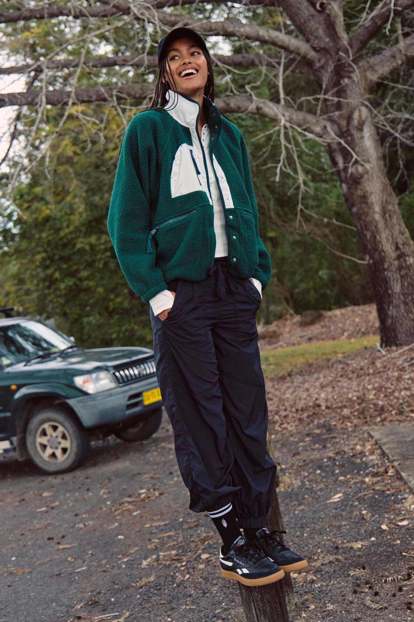 FP Movement Women's Hit the Slopes Fleece Colorblock Jacket product image