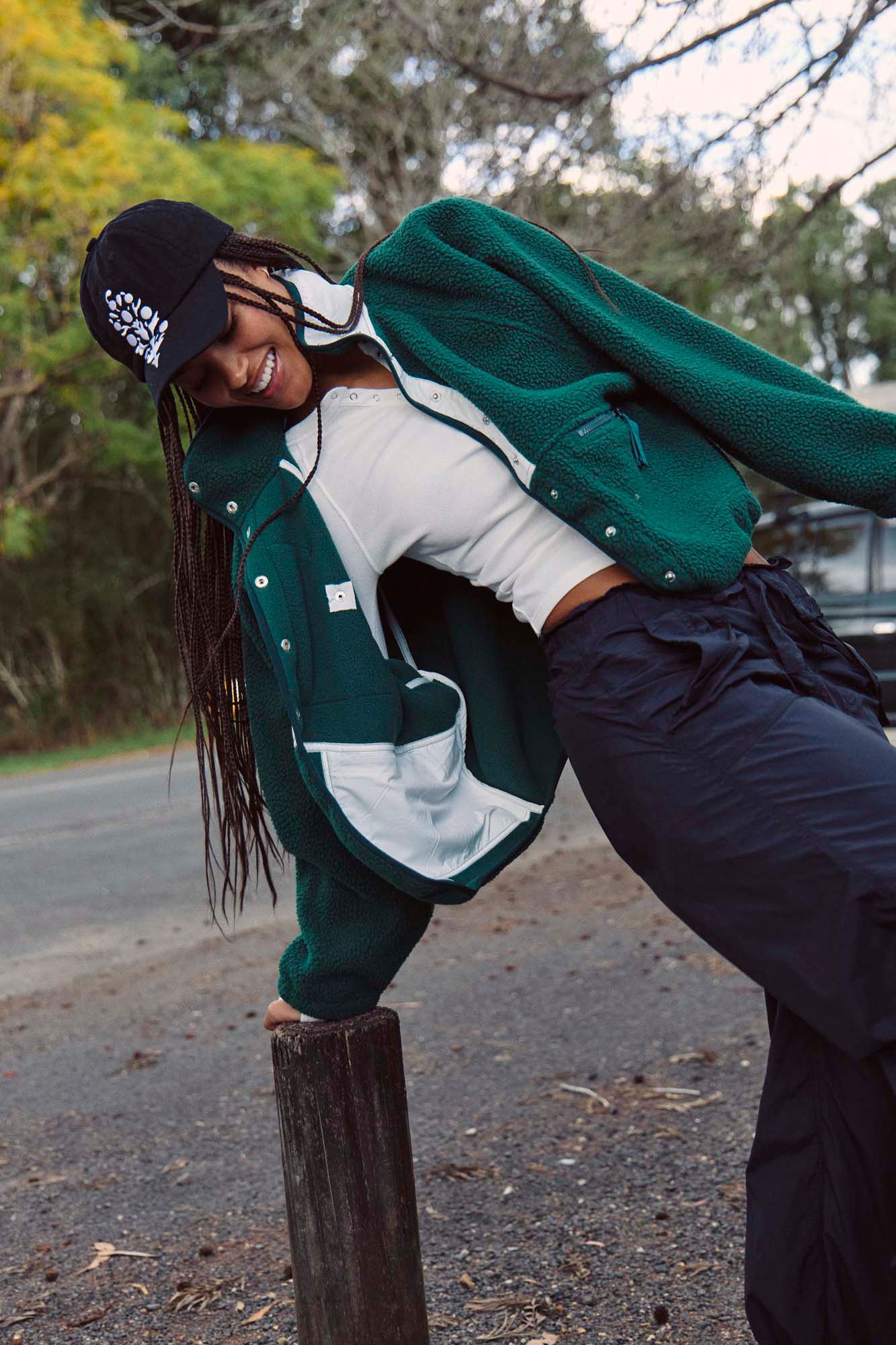 FP Movement Women's Hit the Slopes Fleece Colorblock Jacket product image