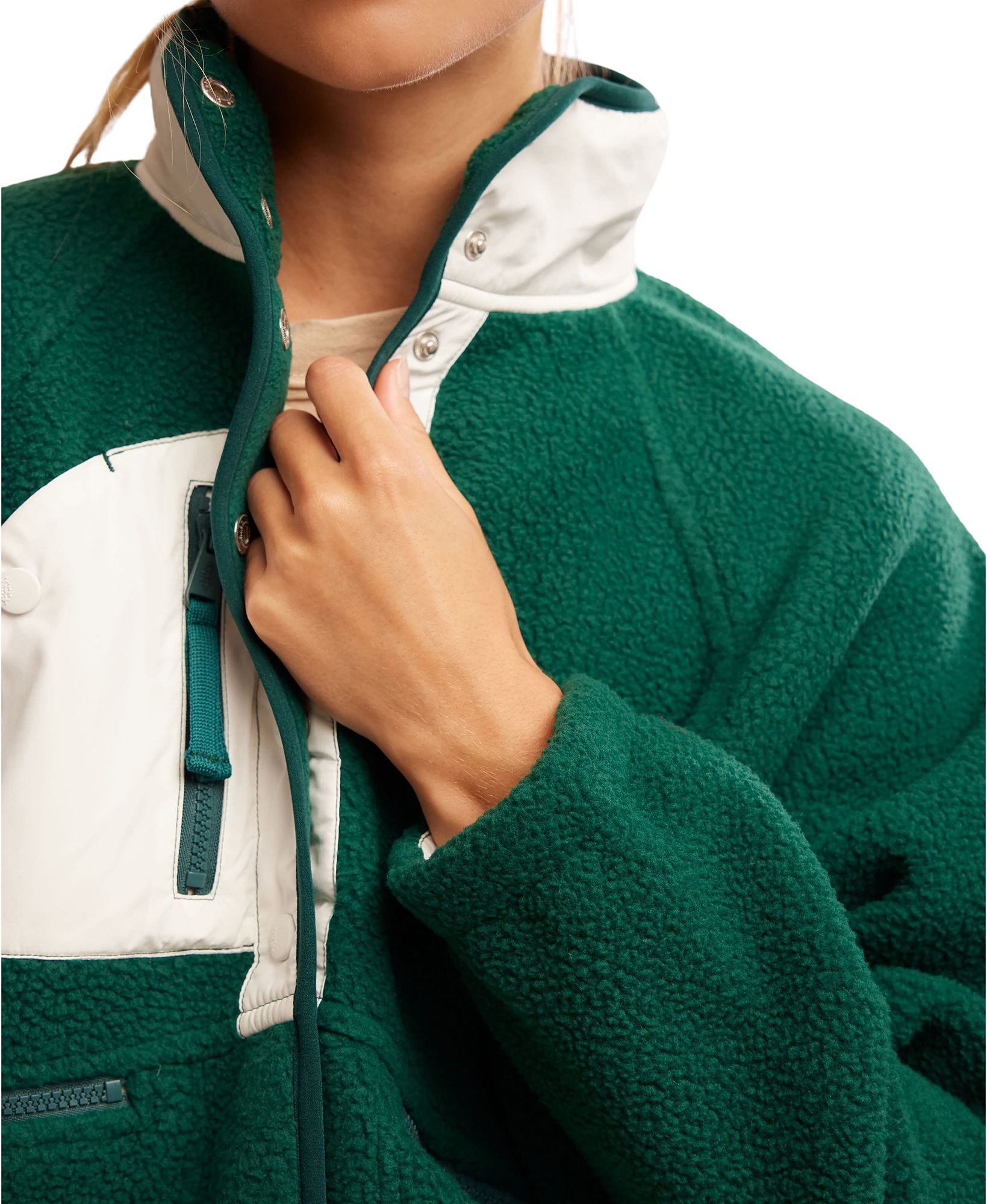 FP Movement Women's Hit the Slopes Fleece Colorblock Jacket product image