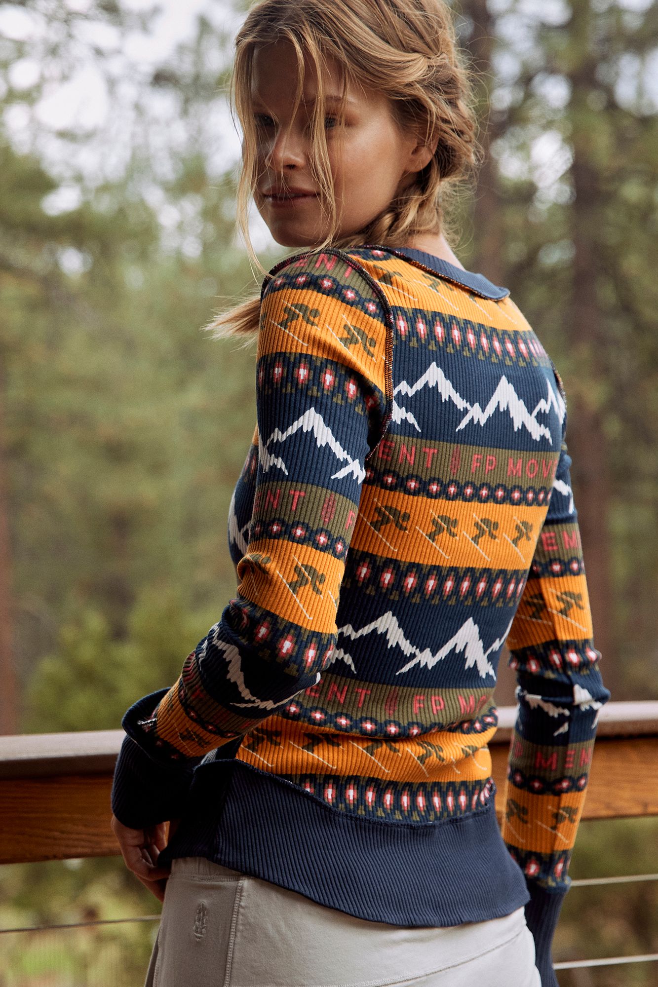 FP Movement Women's Rally Printed Layer Top product image