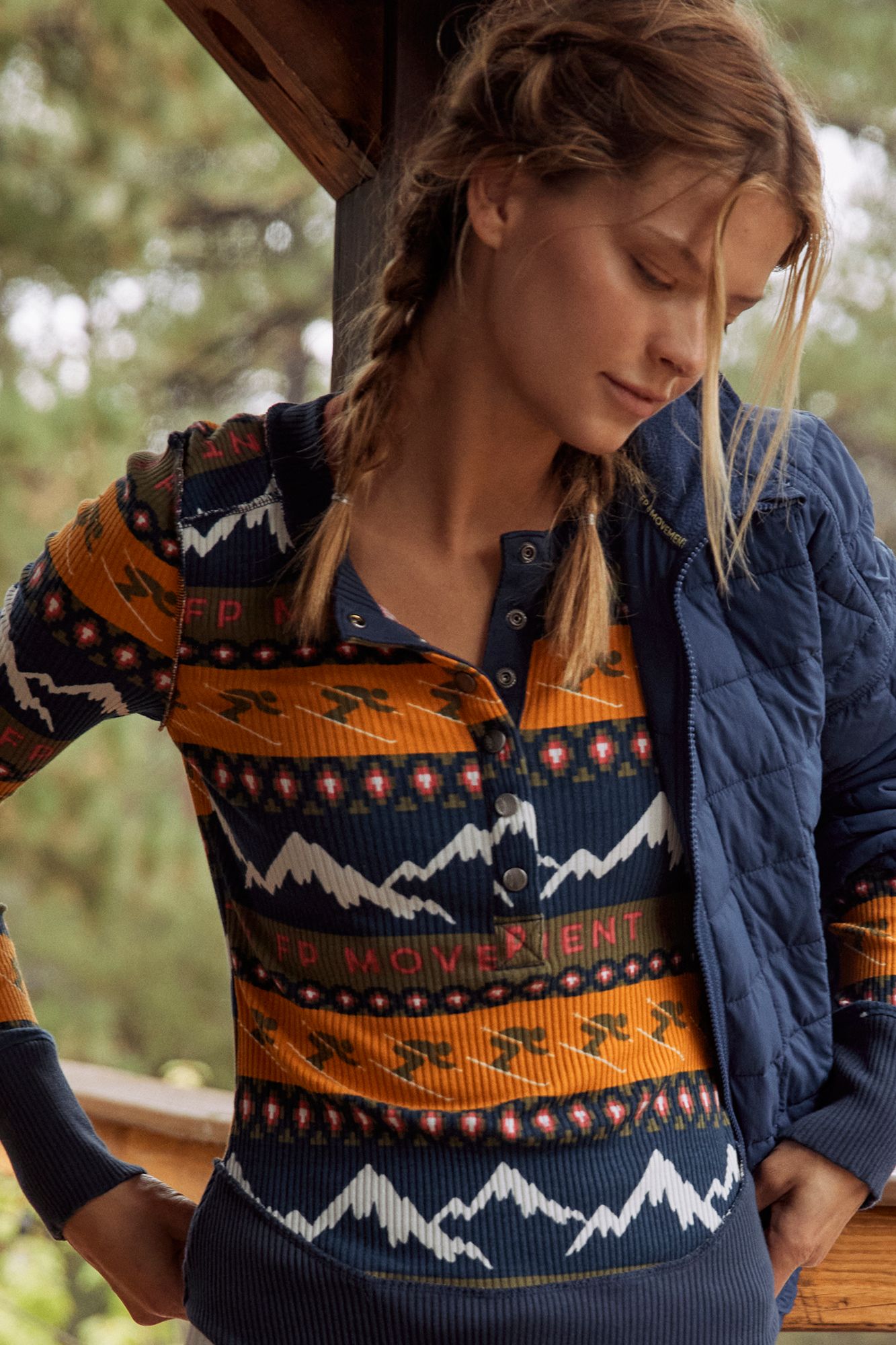 FP Movement Women's Rally Printed Layer Top product image