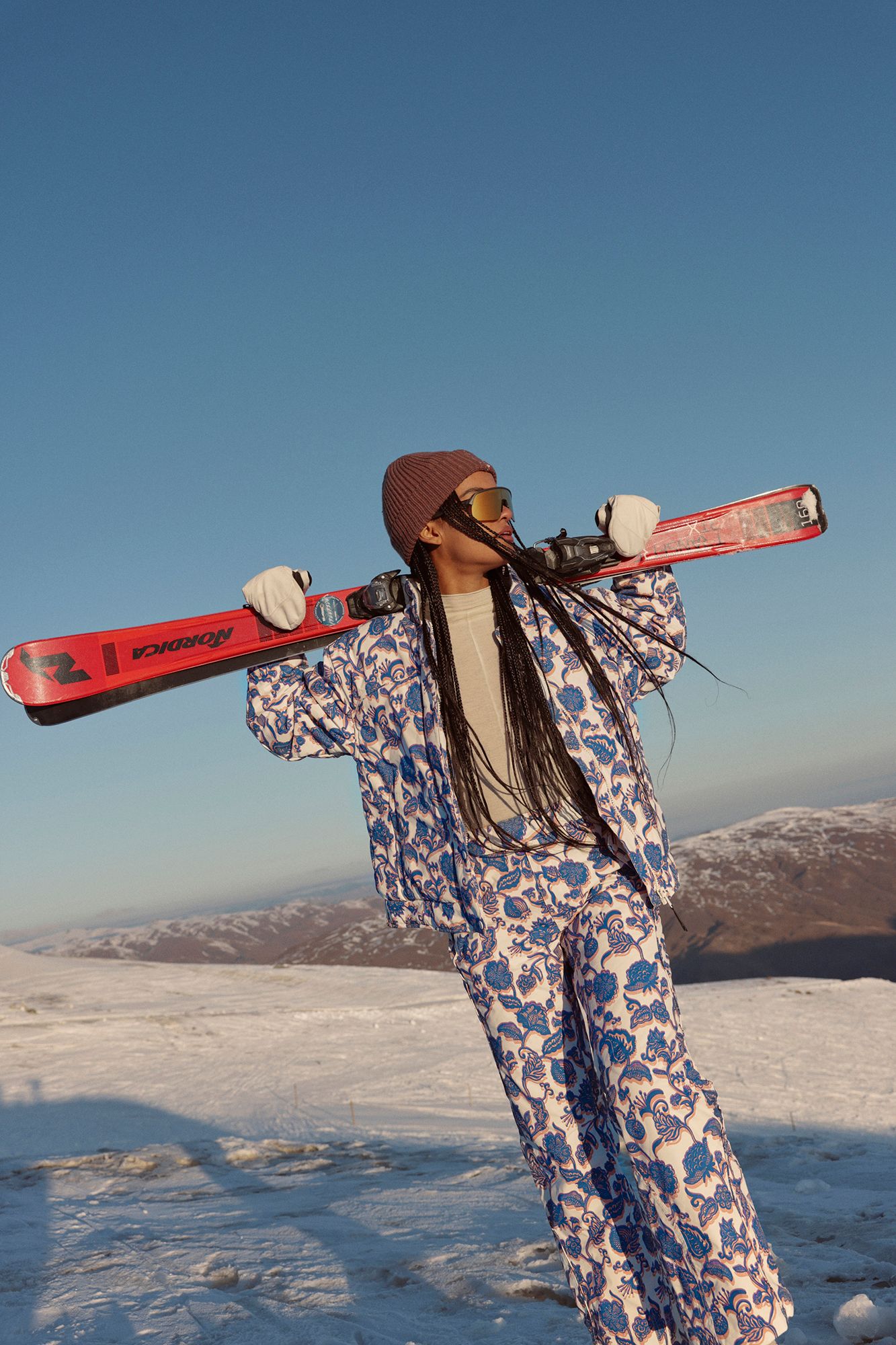 FP Movement Women's Bunny Slope Printed Puffer Jacket product image