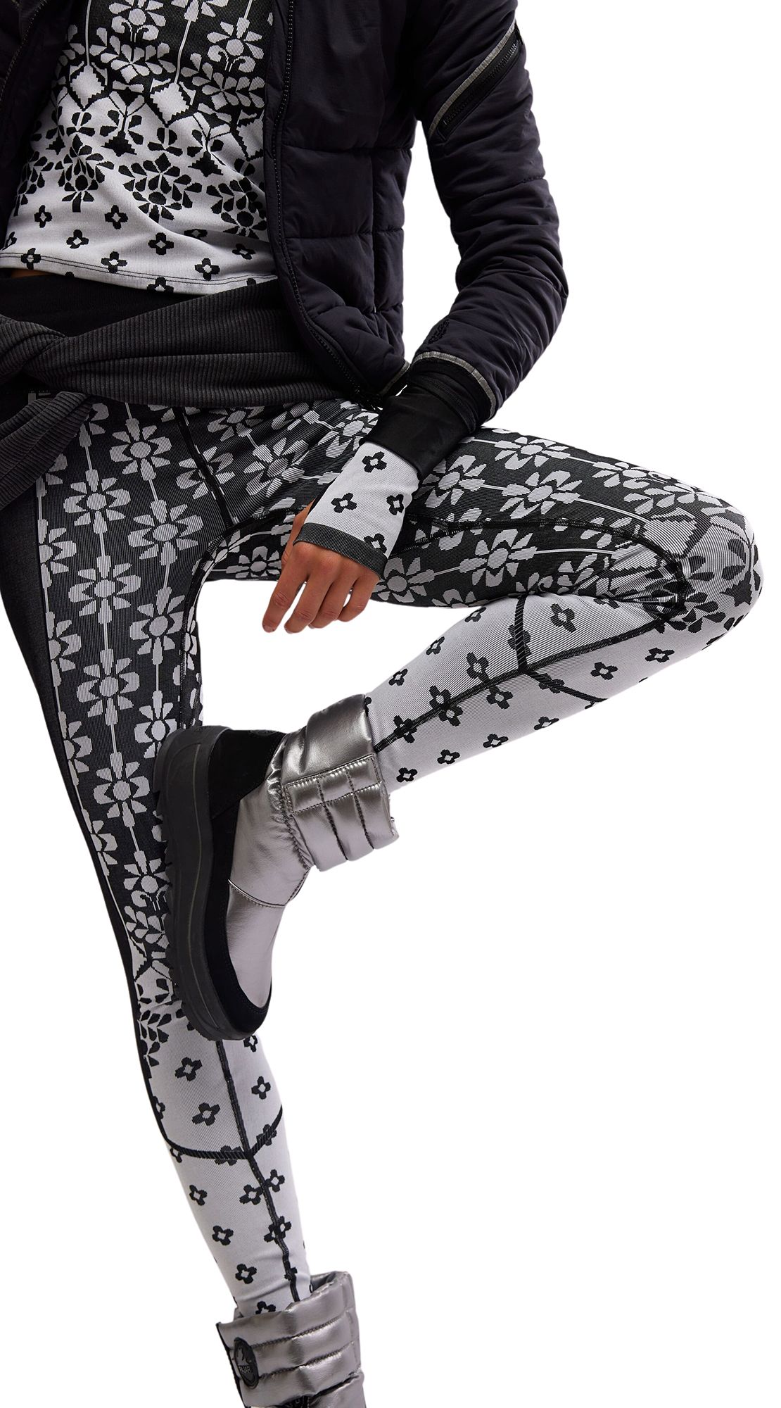 FP Movement Women's Myoko Jacquard Base Leggings product image