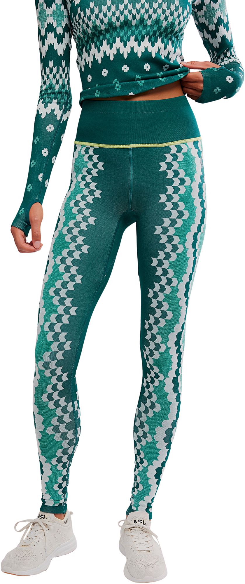 FP Movement Women's Myoko Jacquard Base Leggings product image