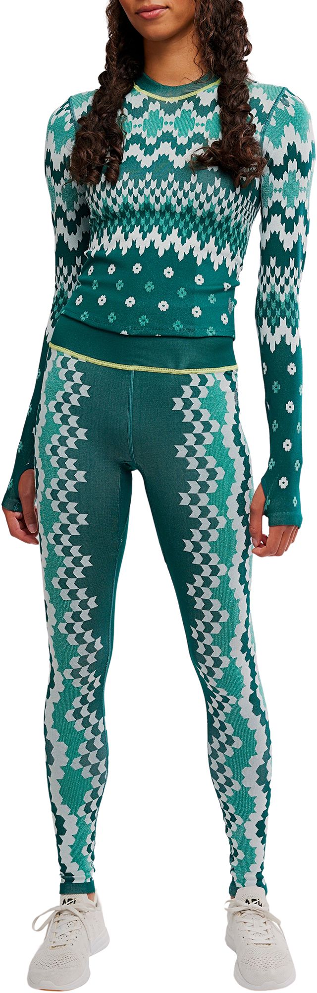 FP Movement Women's Myoko Jacquard Base Leggings product image