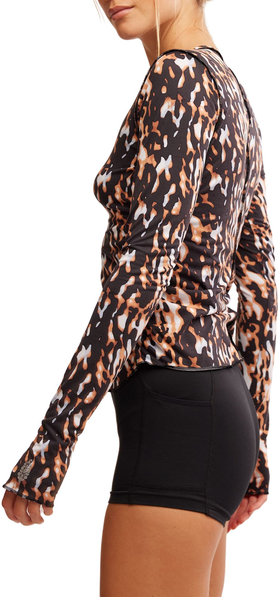 FP Movement Women's Printed Right On Run Long Sleeve Layer product image