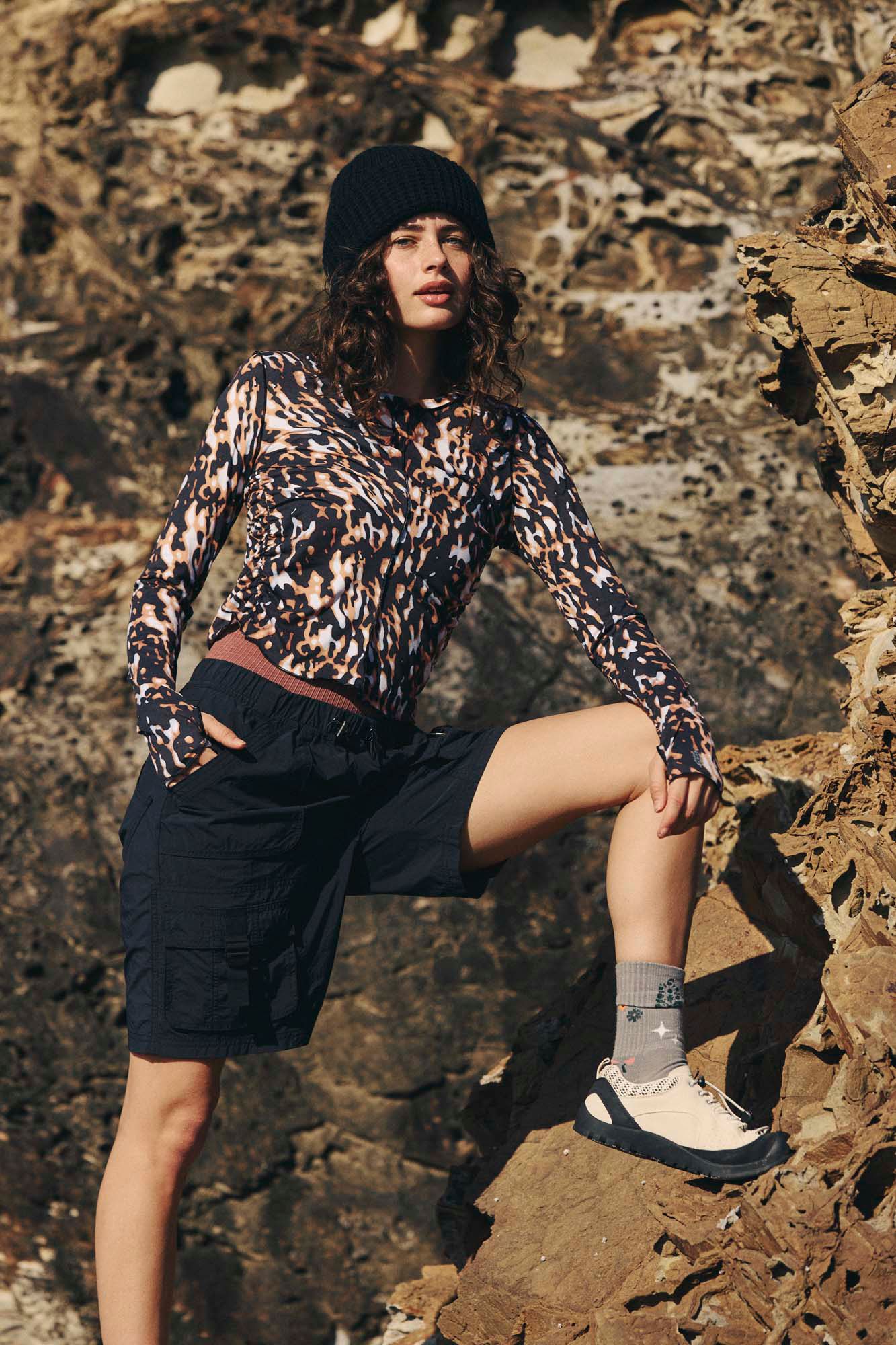 FP Movement Women's Printed Right On Run Long Sleeve Layer product image