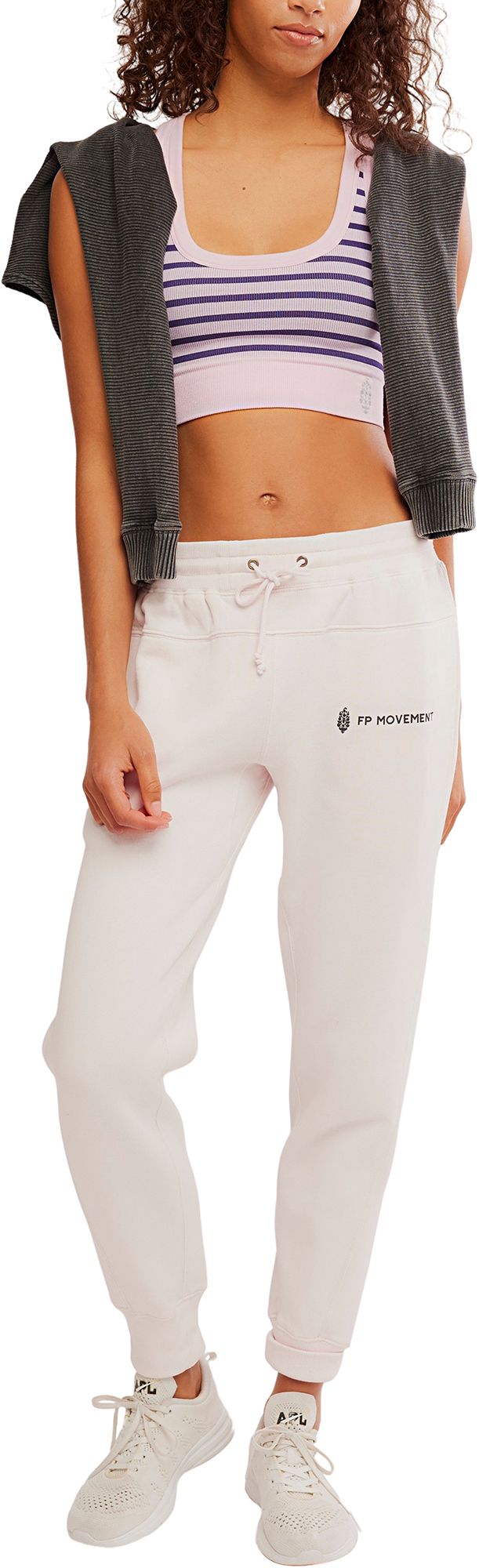 FP Movement Women's Go To Striped Bra product image