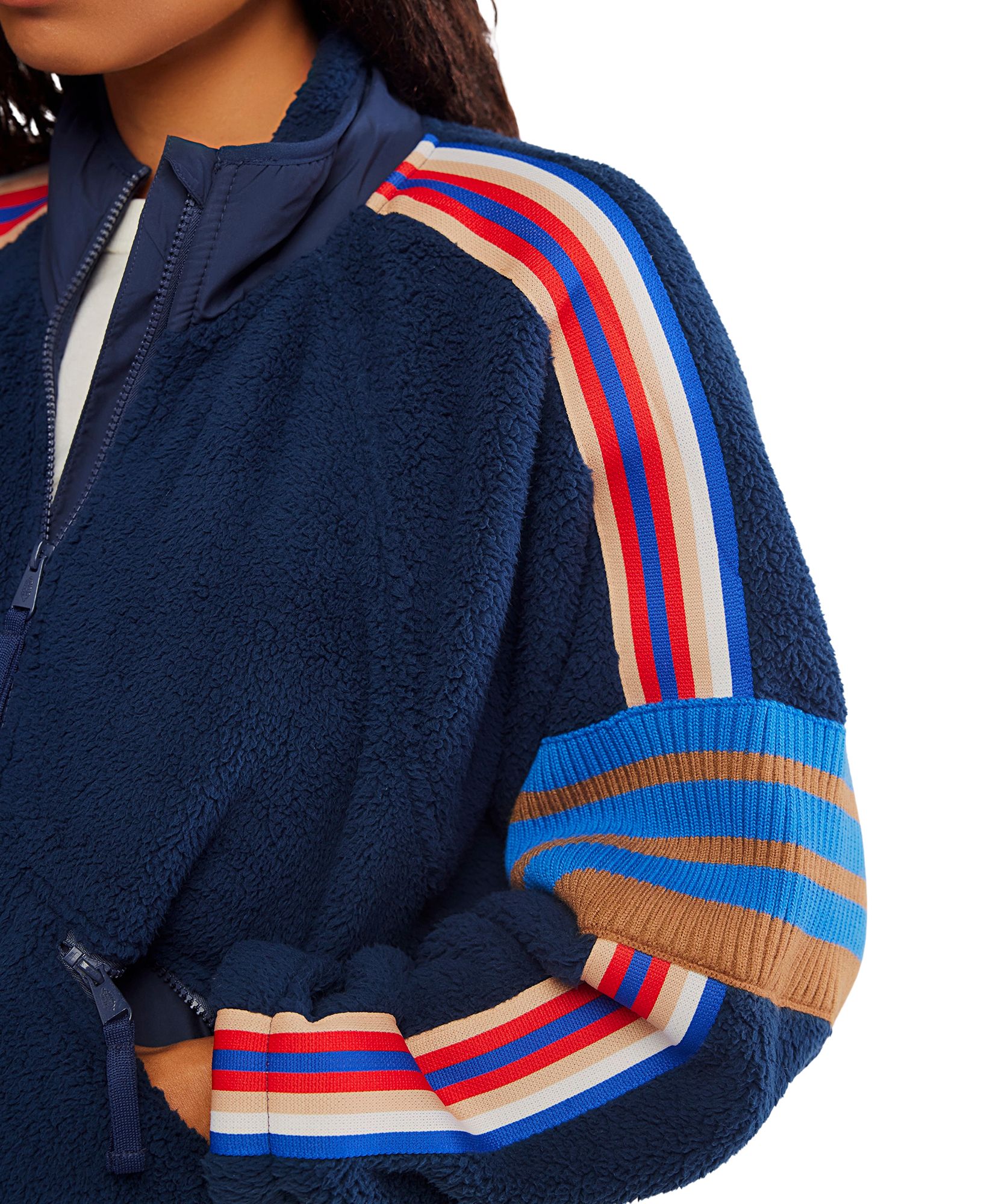 FP Movement Women's Mountain High Sporty Logo Fleece Full Zip Jacket product image