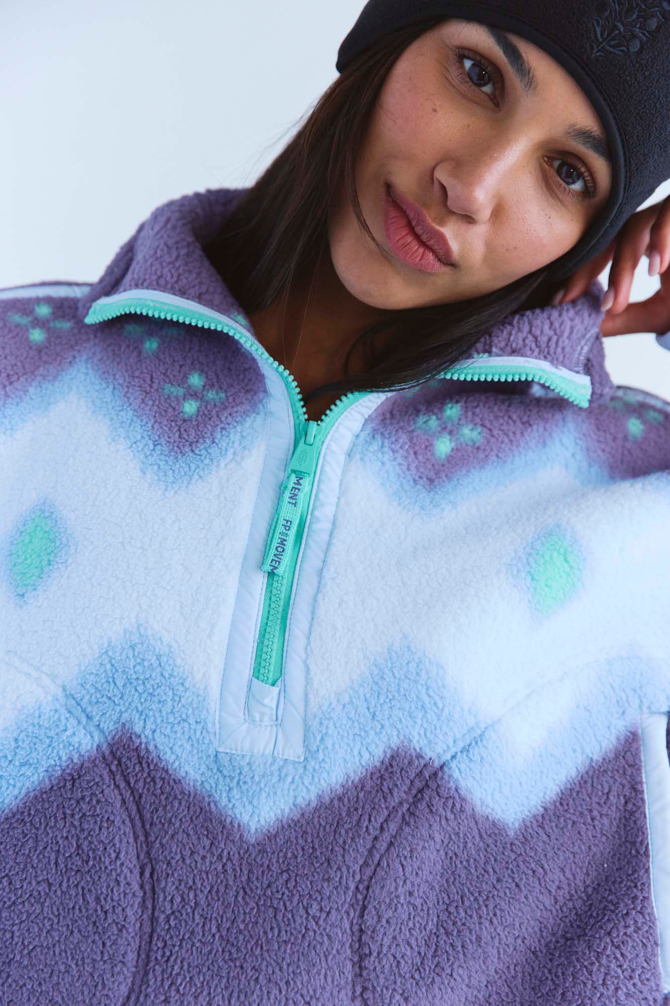 FP Movement Women's Printed Mountain High Fleece 1/2 Zip product image