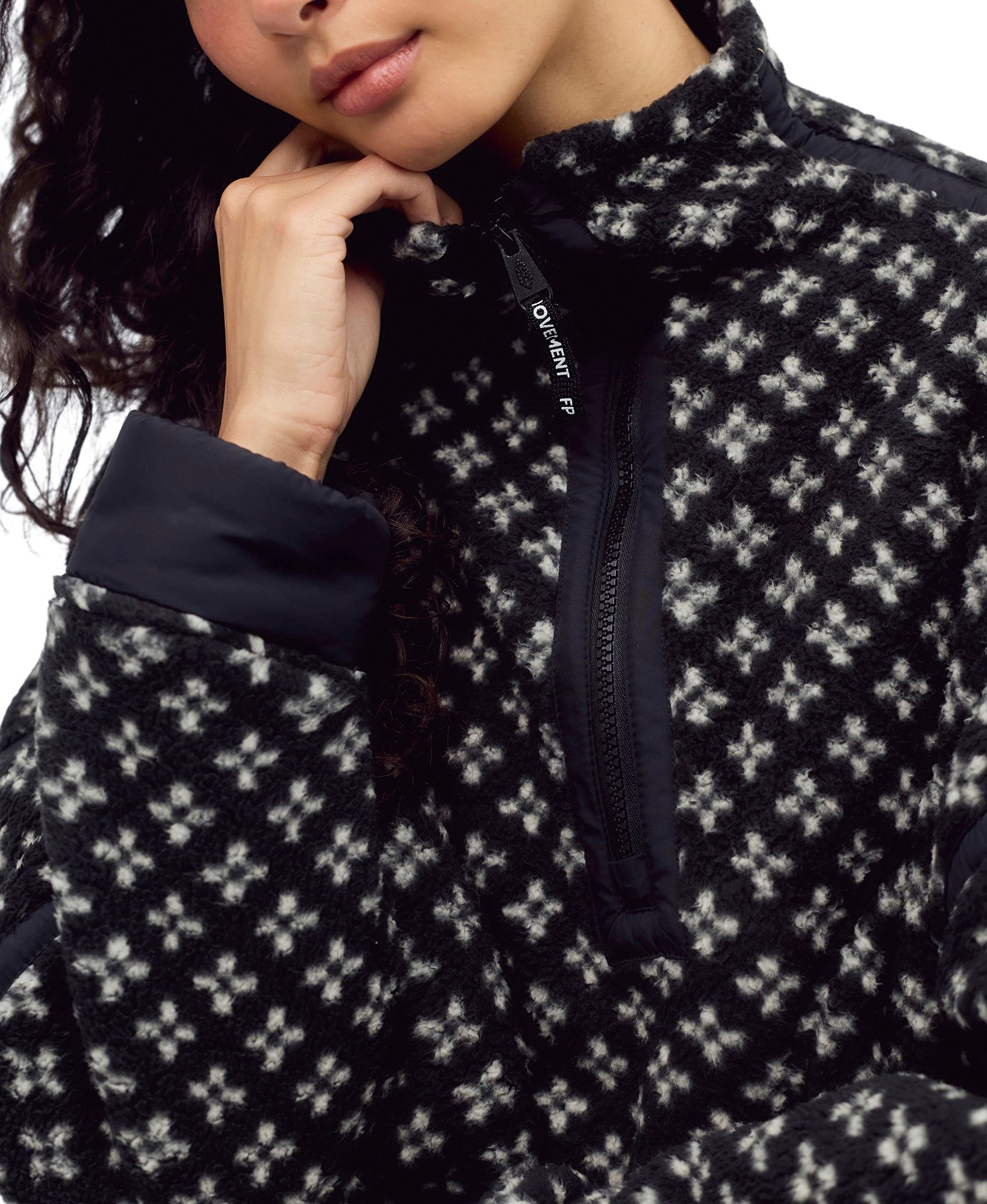 FP Movement Women's Printed Mountain High Fleece 1/2 Zip product image