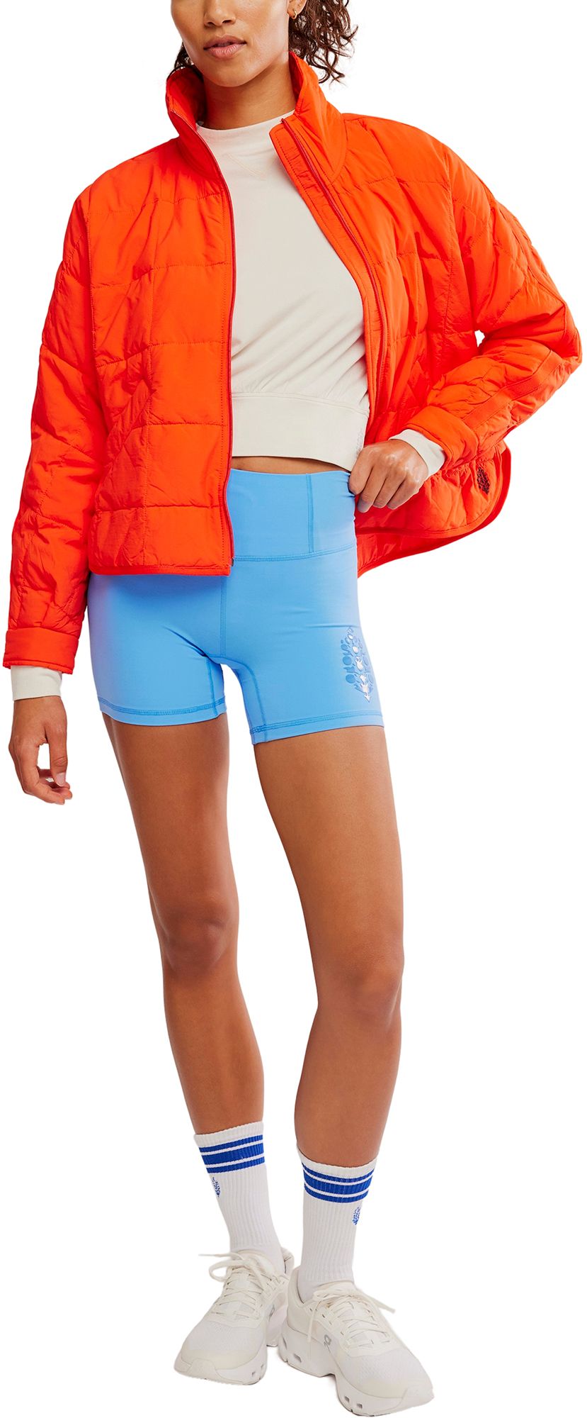 FP Movement Women's Never Better Silicone Logo Bike Shorts product image