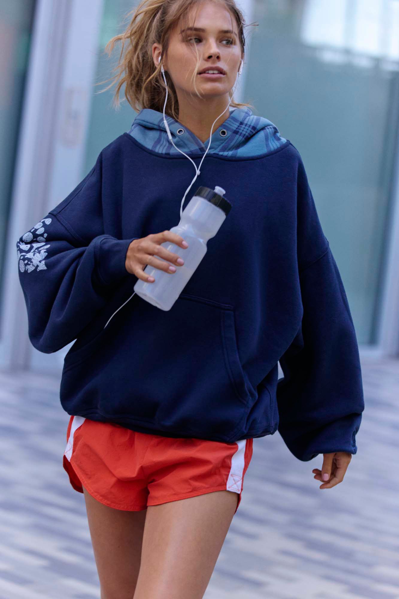 FP Movement Women's Final Call Plaid Hoodie product image
