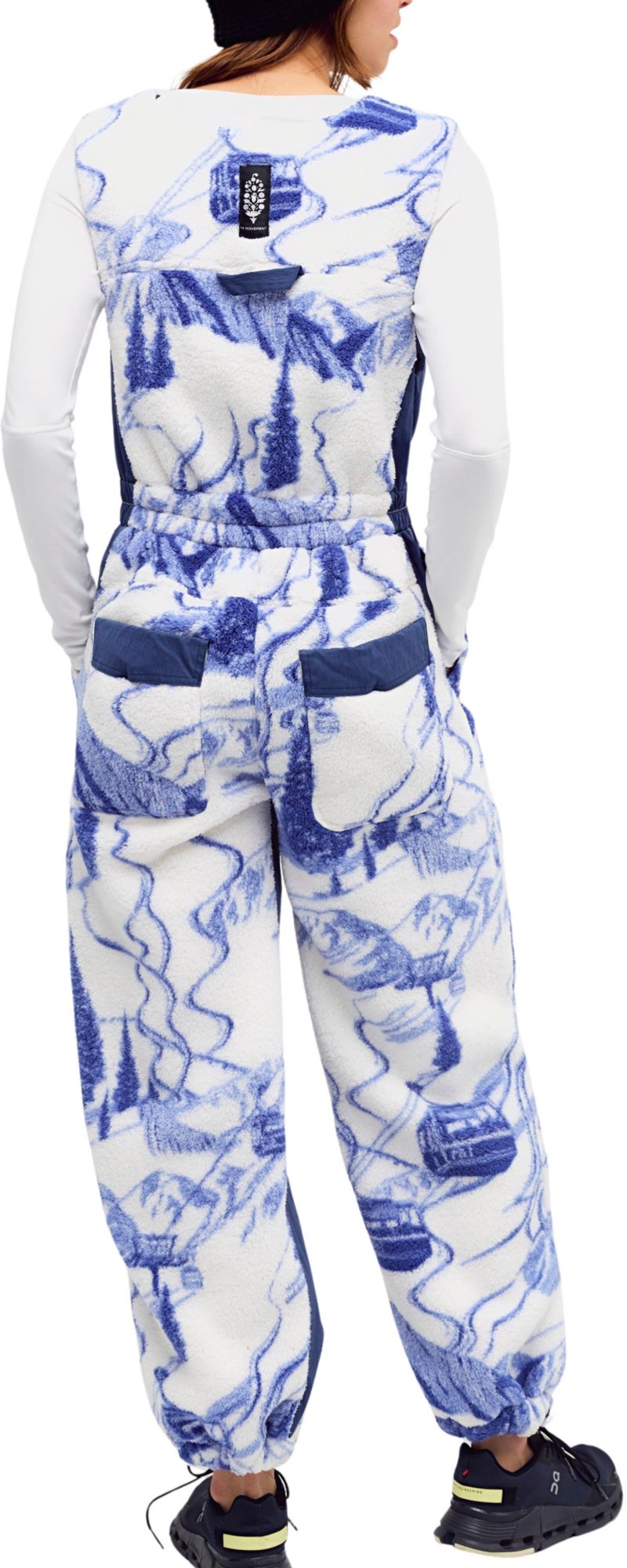 FP Movement Women's Scout It Out Printed Overalls product image