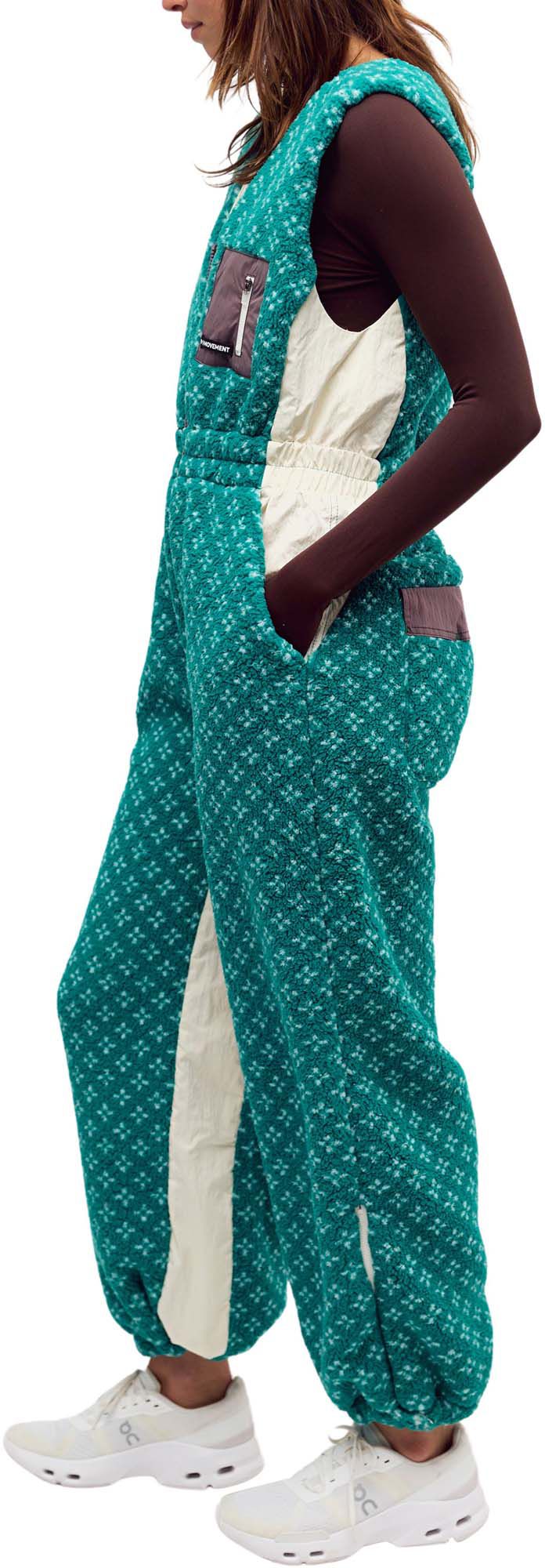 FP Movement Women's Scout It Out Printed Overalls product image