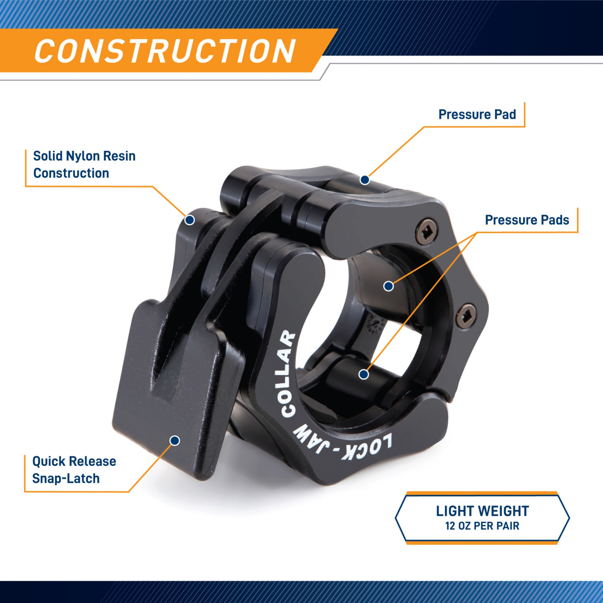 SteelBody Lock-Jaw Olympic Collars product image