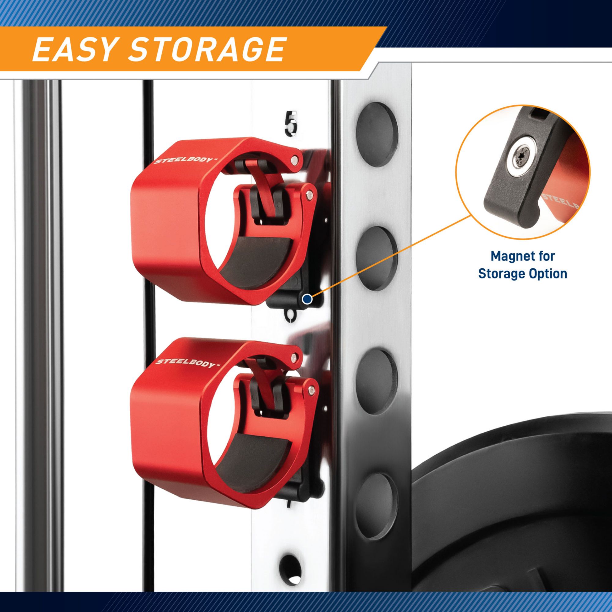 Steelbody Olympic Barbell Collar Clips product image