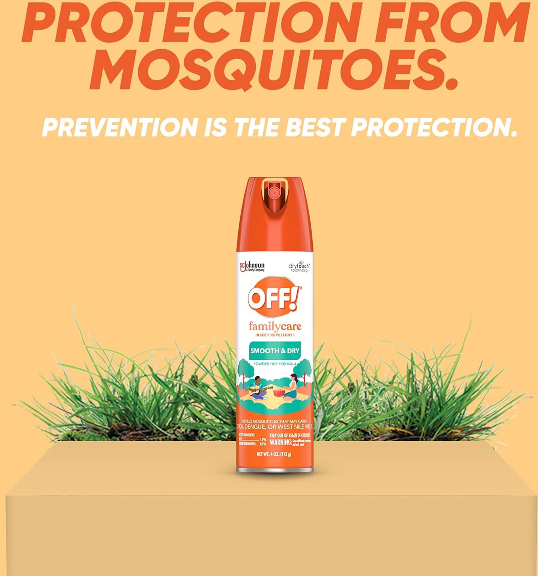 OFF! Familycare Smooth and Dry Insect Repellent product image