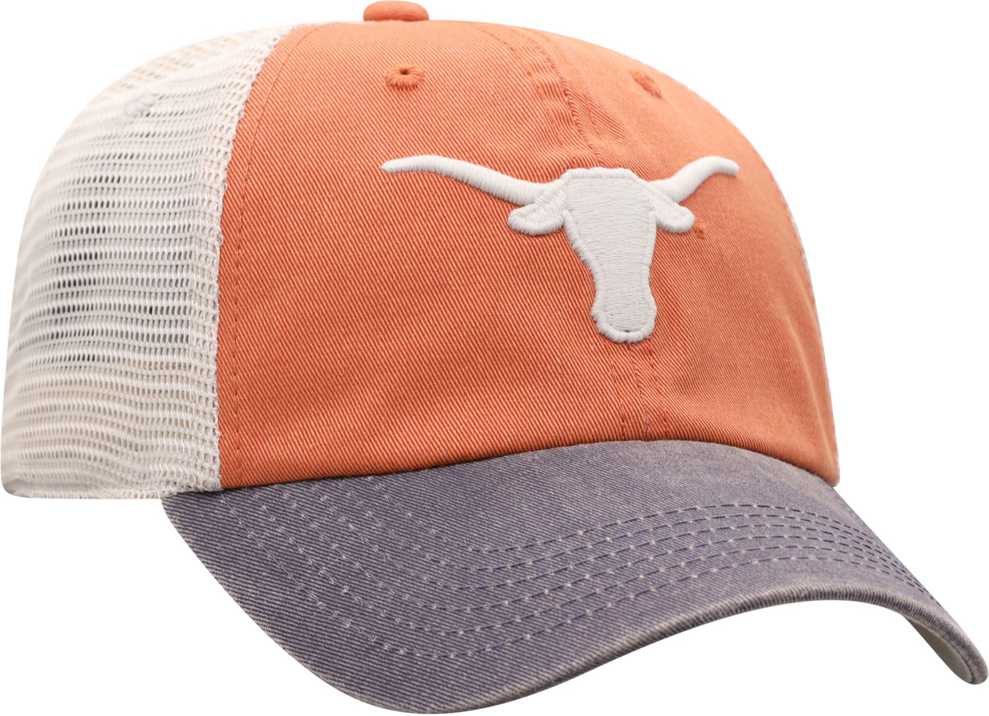 Top of the World Men's Texas Longhorns Burnt Orange/White Off Road Adjustable Hat product image
