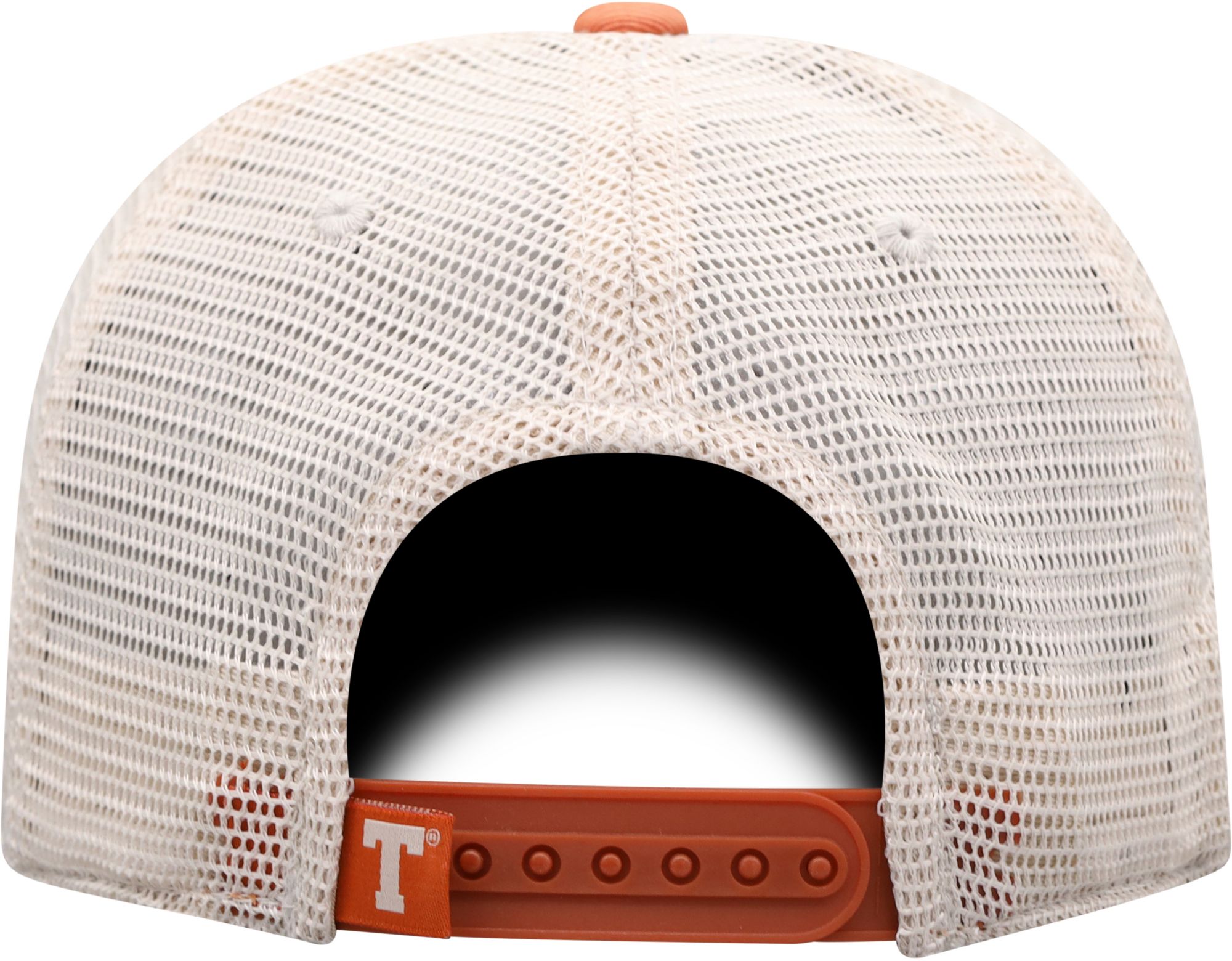 Top of the World Men's Texas Longhorns Burnt Orange/White Off Road Adjustable Hat