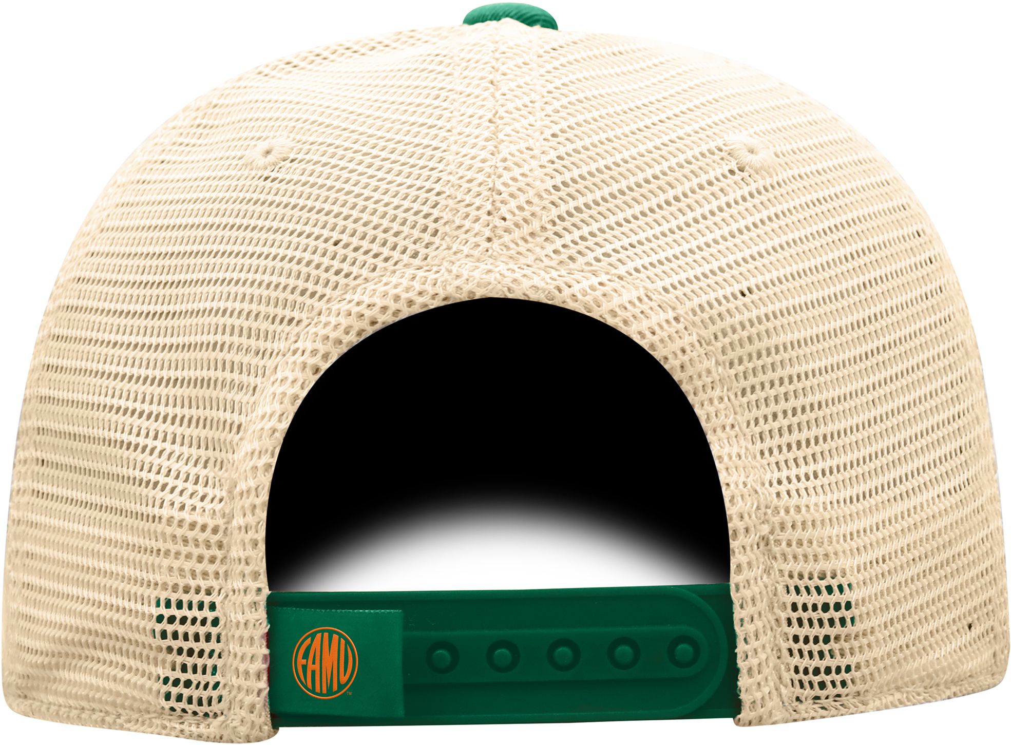 Top of the World Men's Florida A&M Rattlers Green/White Off Road Adjustable Hat product image