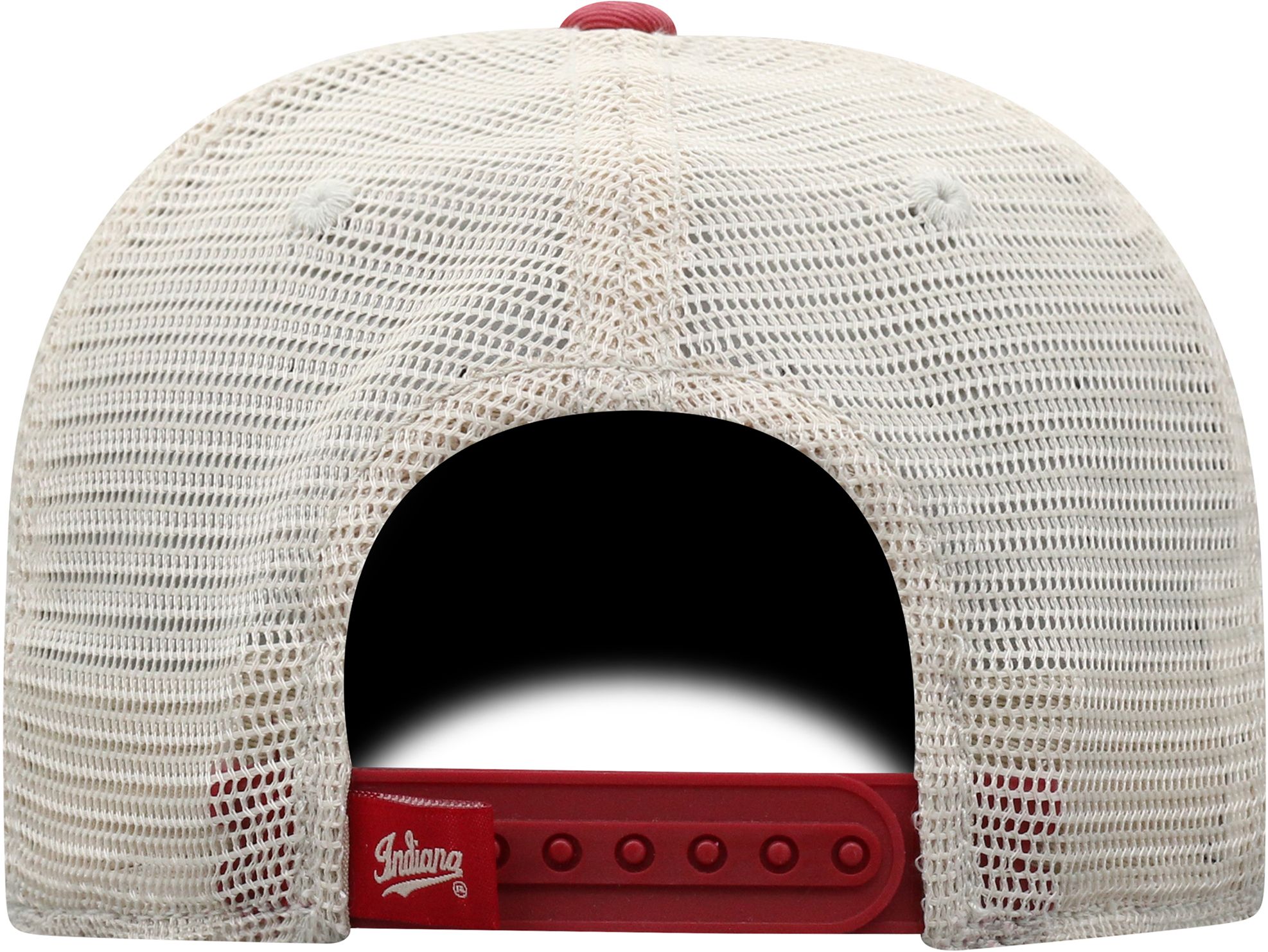 Top of the World Men's Indiana Hoosiers Crimson/White Off Road Adjustable Hat product image