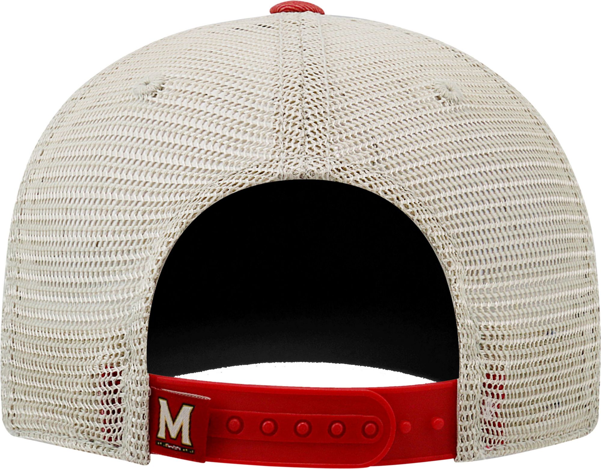 Top of the World Men's Maryland Terrapins Red/White/Black Off Road Adjustable Hat