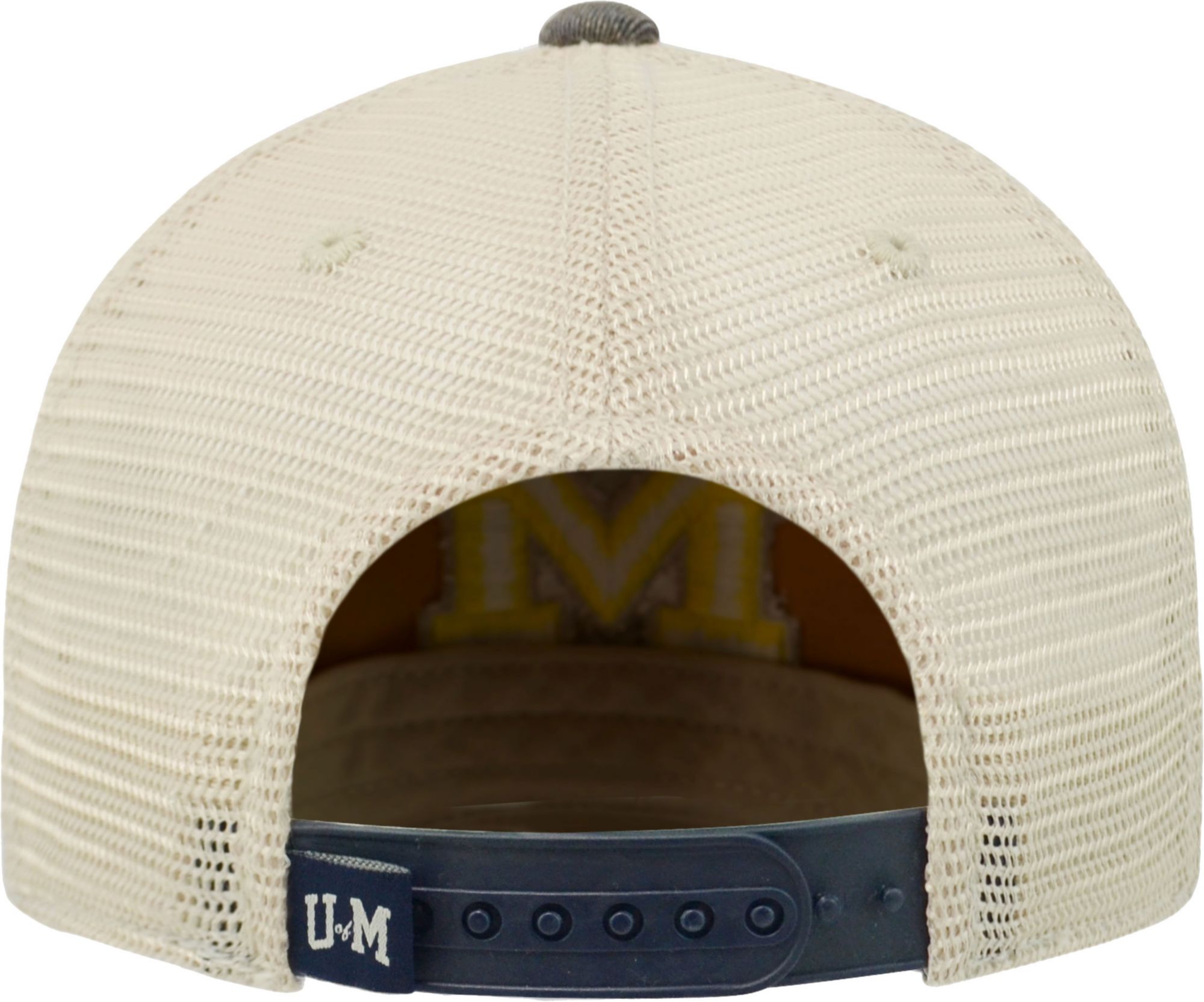 Top of the World Adult Michigan Wolverines Blue/White/Maize Off Road Adjustable Hat product image