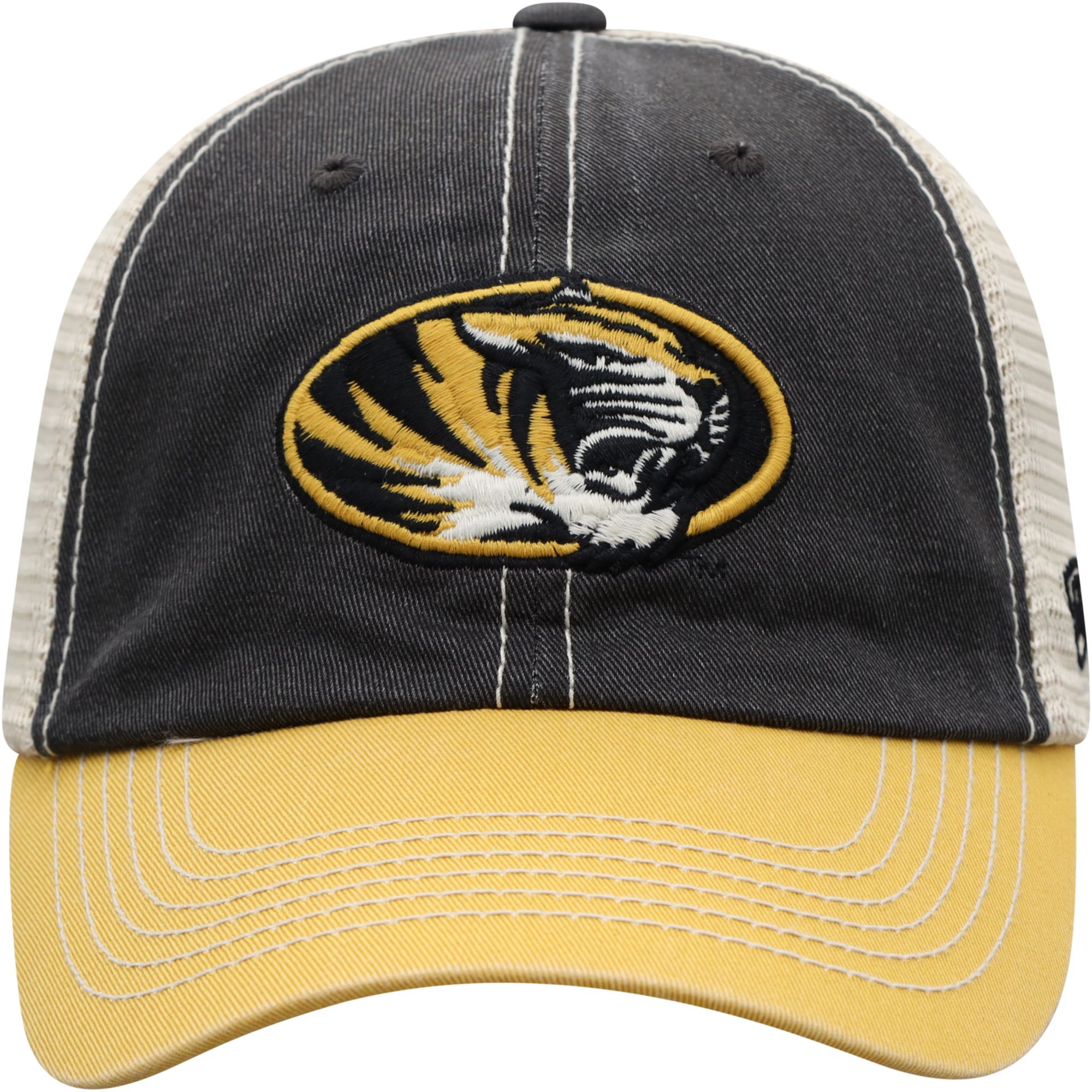 Top of the World Men's Missouri Tigers Black/Yellow Off Road Adjustable Hat product image