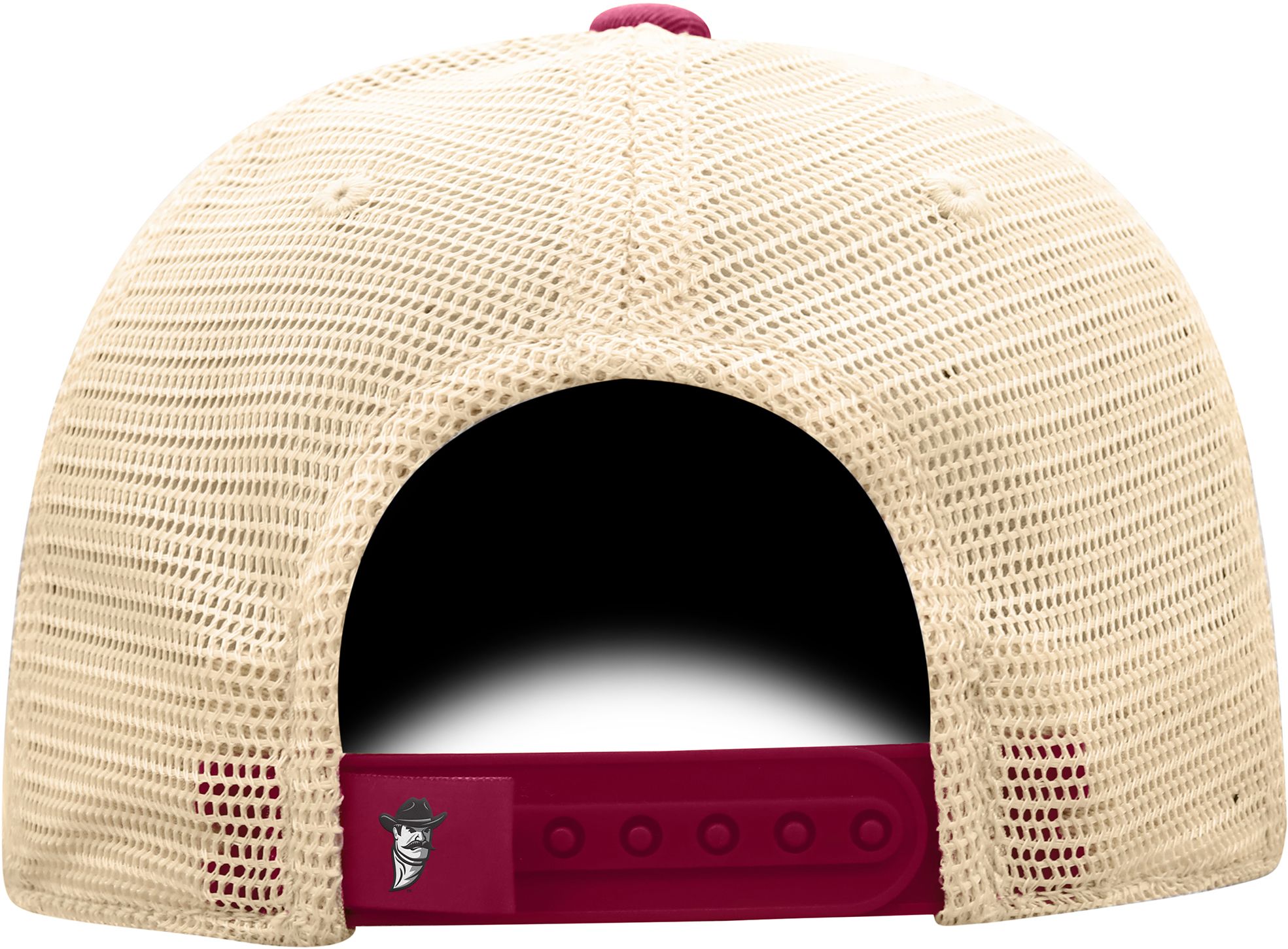 Top of the World Men's New Mexico State Aggies Crimson/White Off Road Adjustable Hat product image