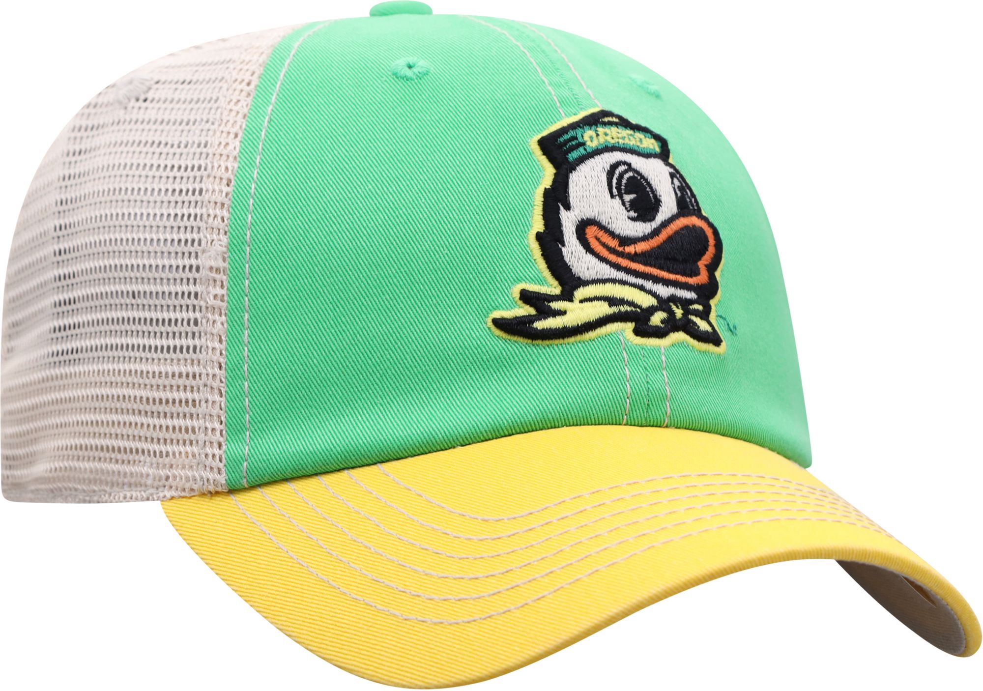 Top of the World Men's Oregon Ducks Green/White Off Road Adjustable Hat product image