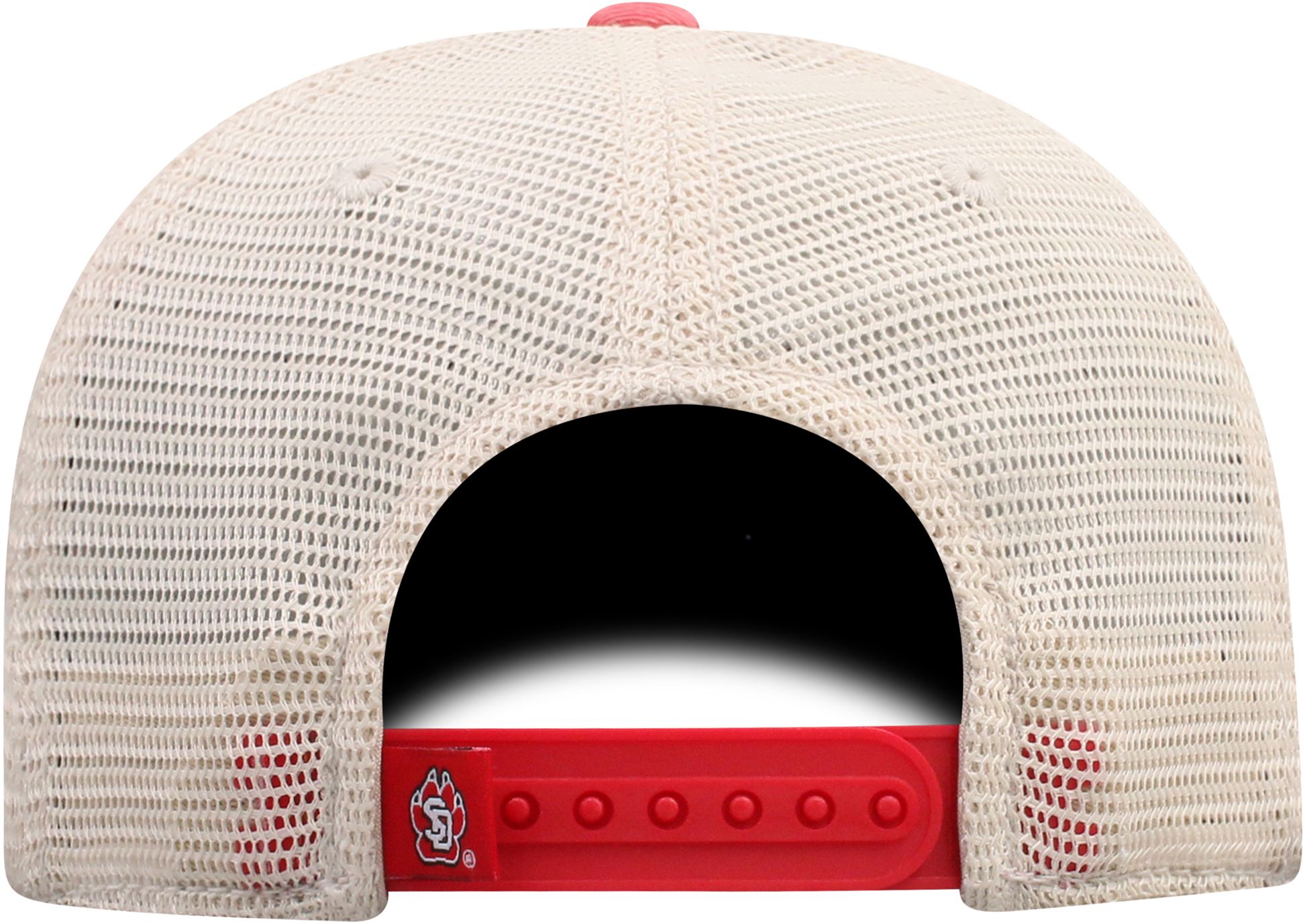 Top of the World Men's South Dakota Coyotes Red/White Off Road Adjustable Hat product image